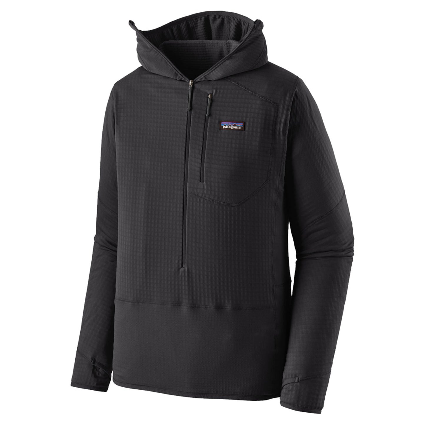 Patagonia R1 Men's Pullover Hoody - BLACK - XL