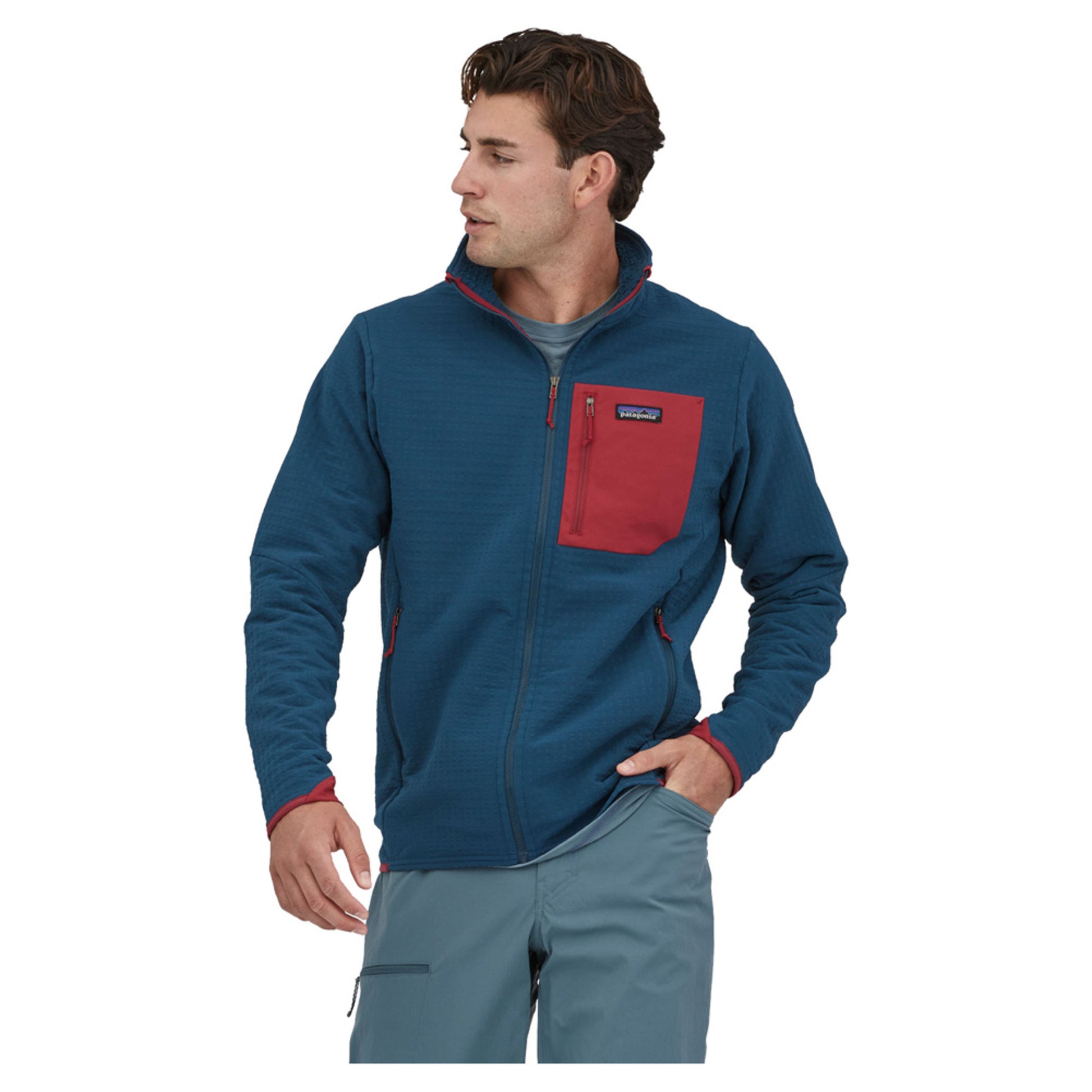 Patagonia R2 TechFace Men's Jacket - TIDEPOOL BLUE - XL