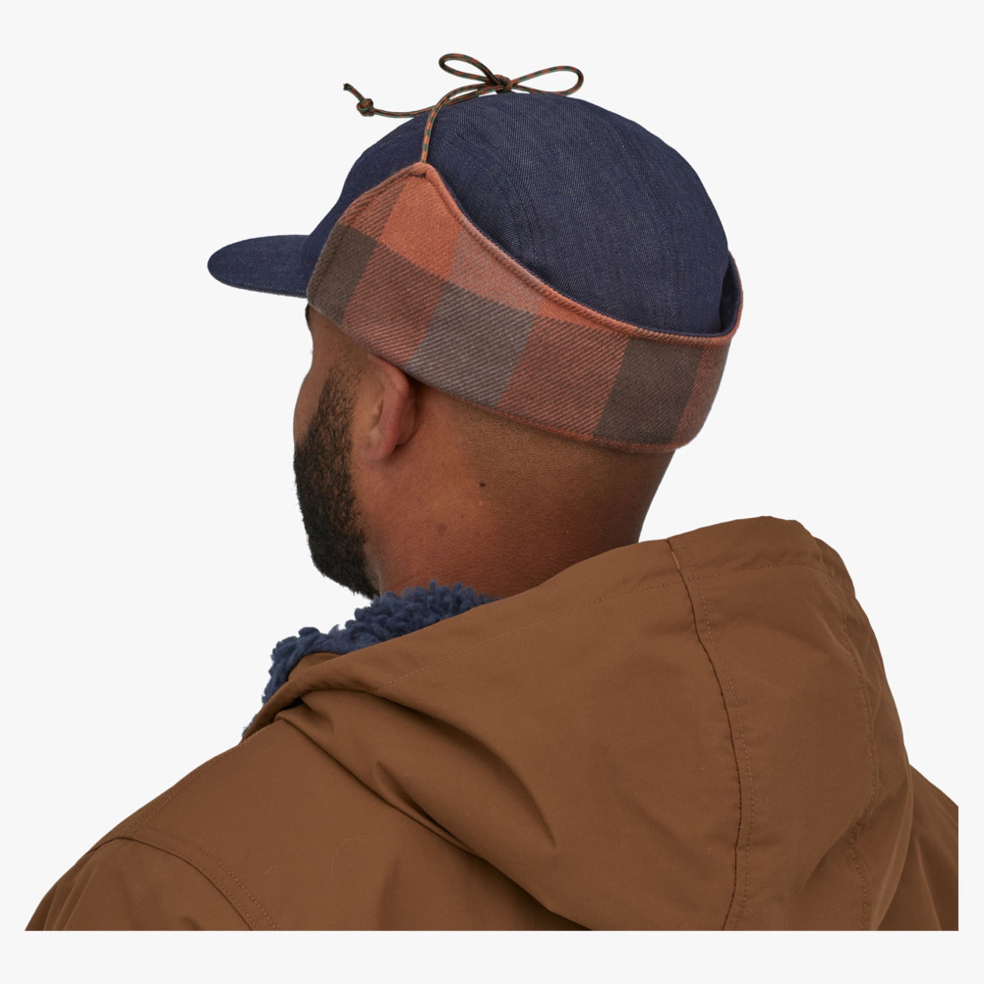 Patagonia Range Earflap Cap - Upriver: Sisu Brown - L