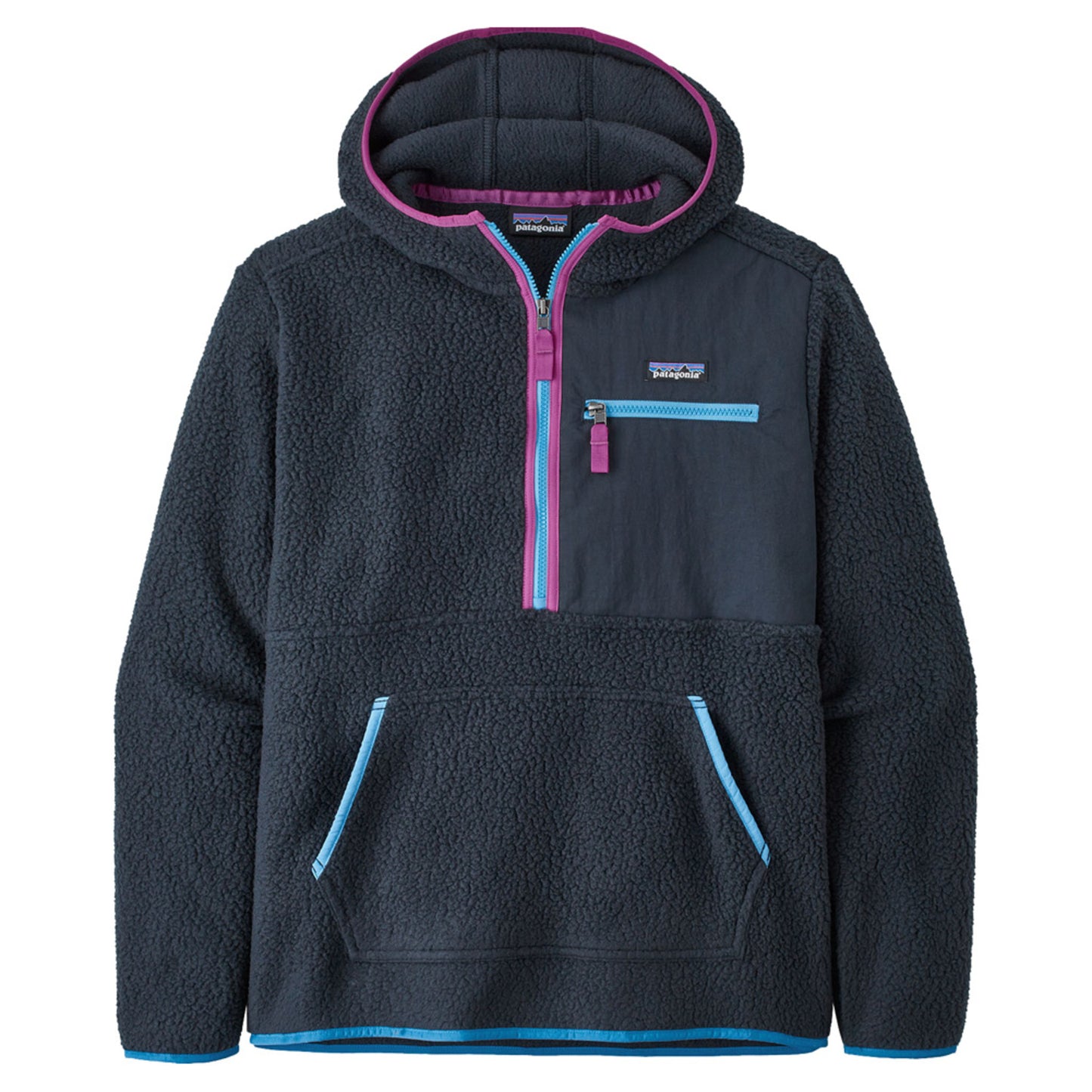 Patagonia Retro Pile Men's Pullover - PITCH BLUE - XL