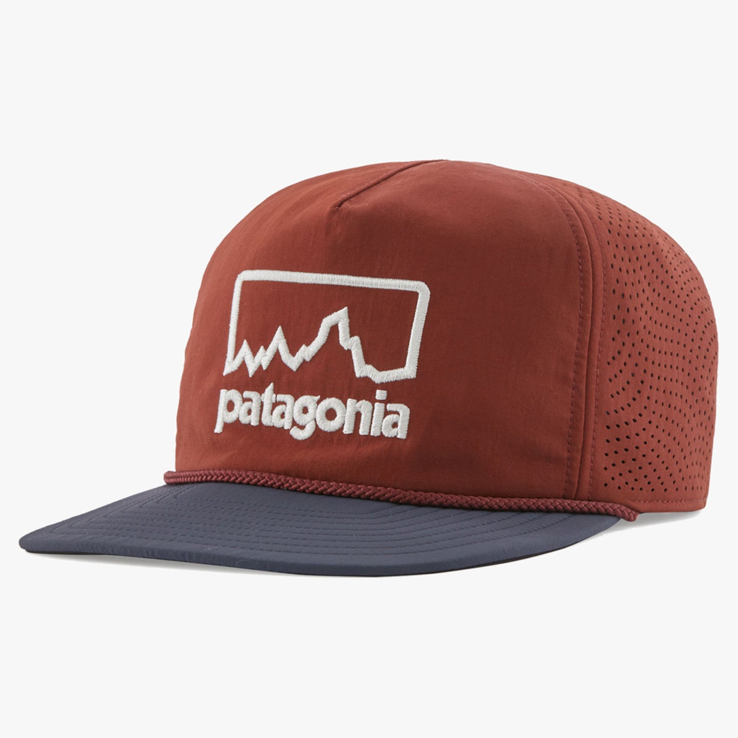Patagonia Snowfarer Cap - Outline Logo: Fox Red