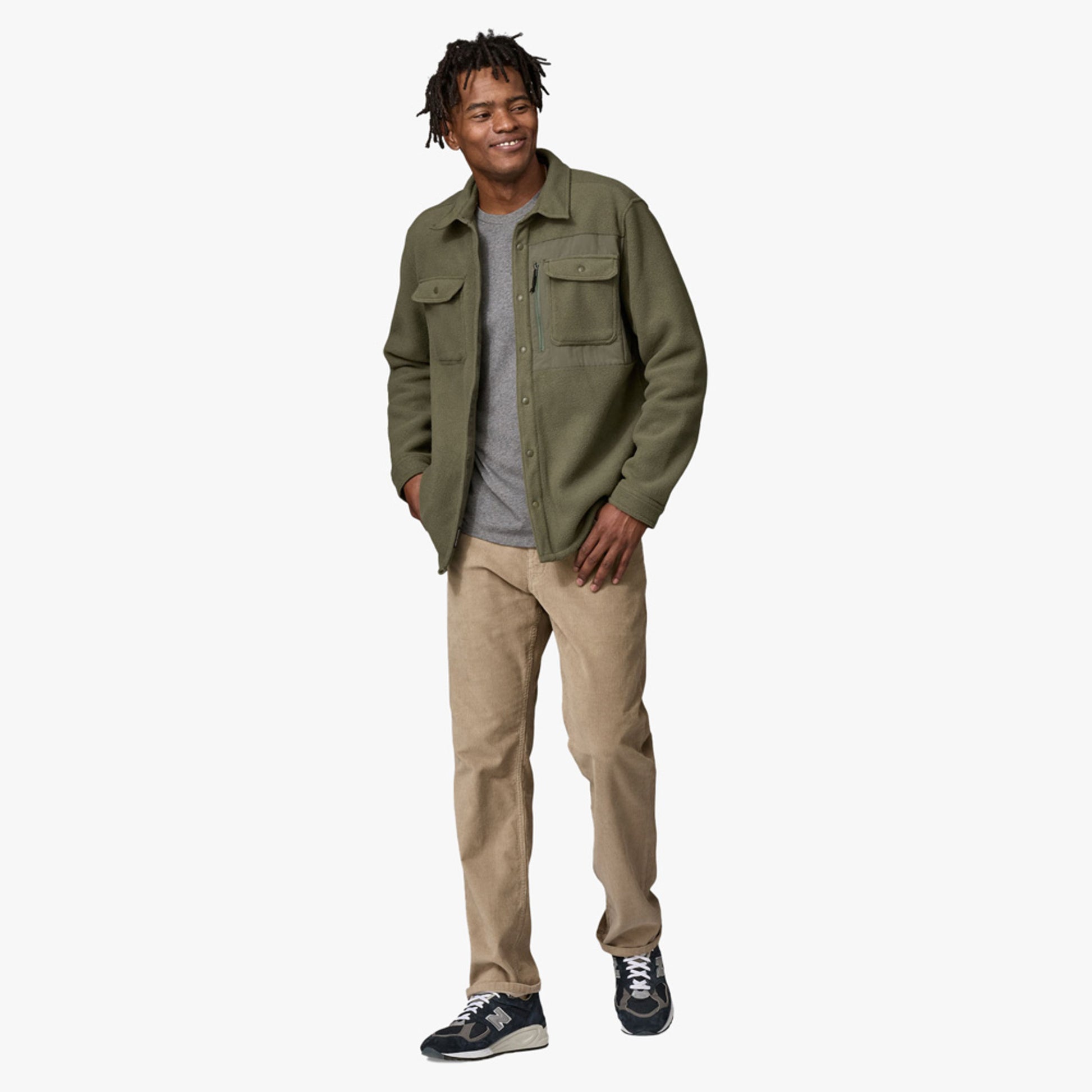 Patagonia Synch Men's Shirt Jacket - Basin Green - XL