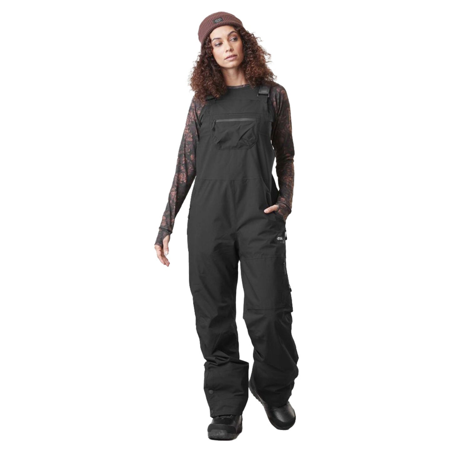 Picture Organic Elwy Women's Bib Pant - BLACK - XS