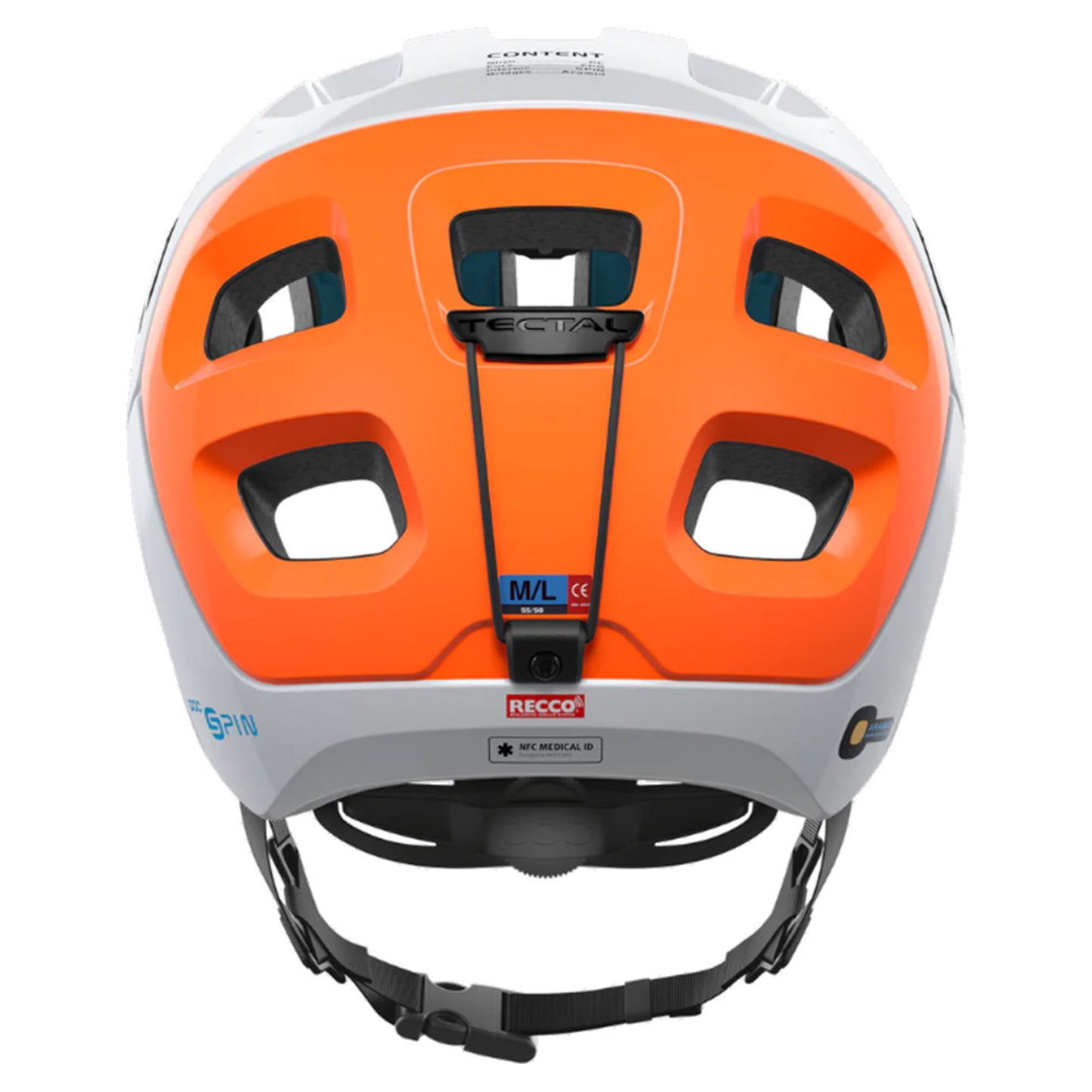 POC Tectal Race SPIN NFC Helmet - HYDROGEN WHT_FL - XS S