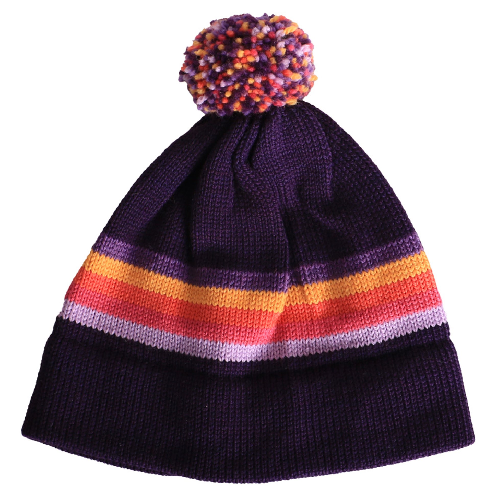 Popia Retro Hat - EGGPLANT