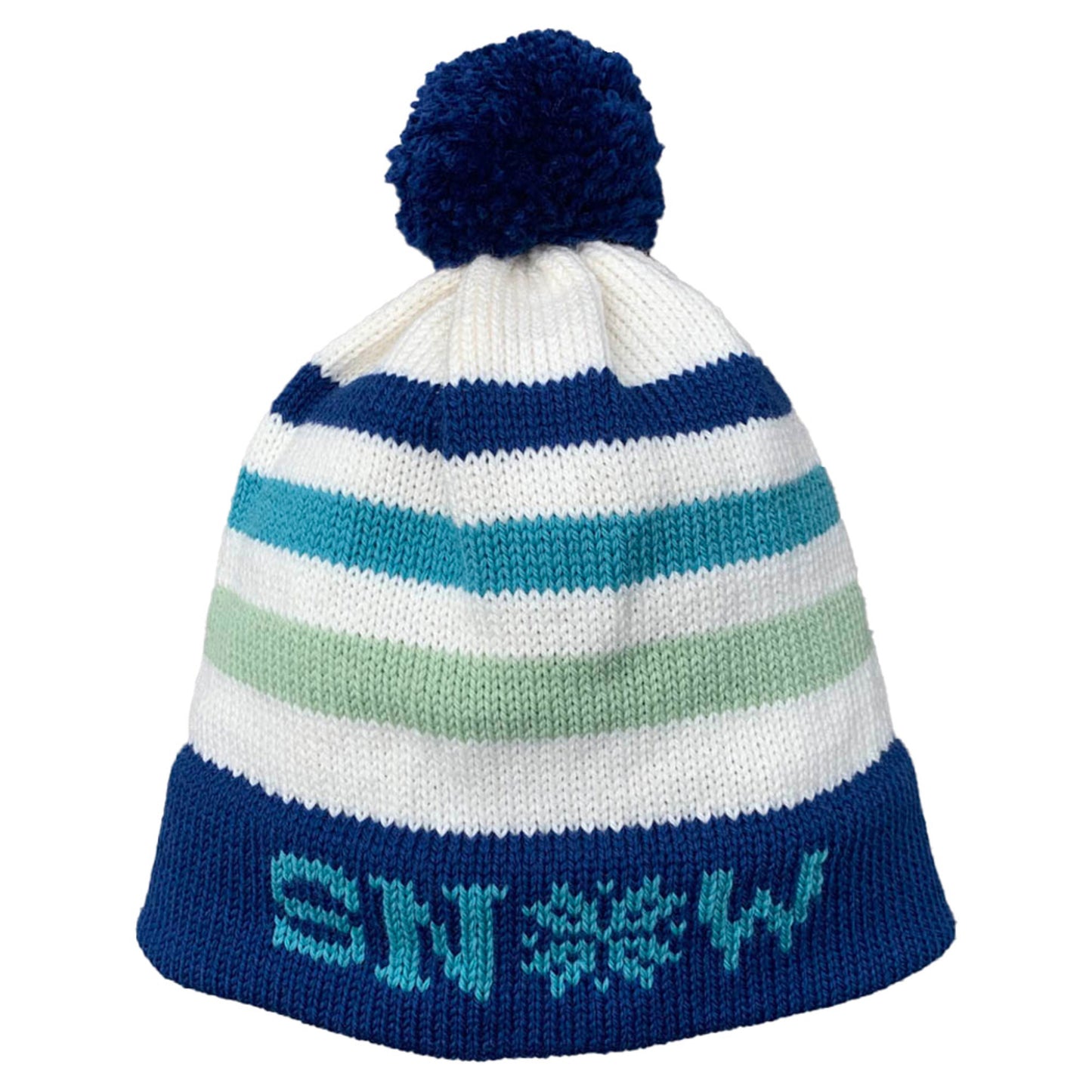 Popia Snow Hat - IVORY STRIPE