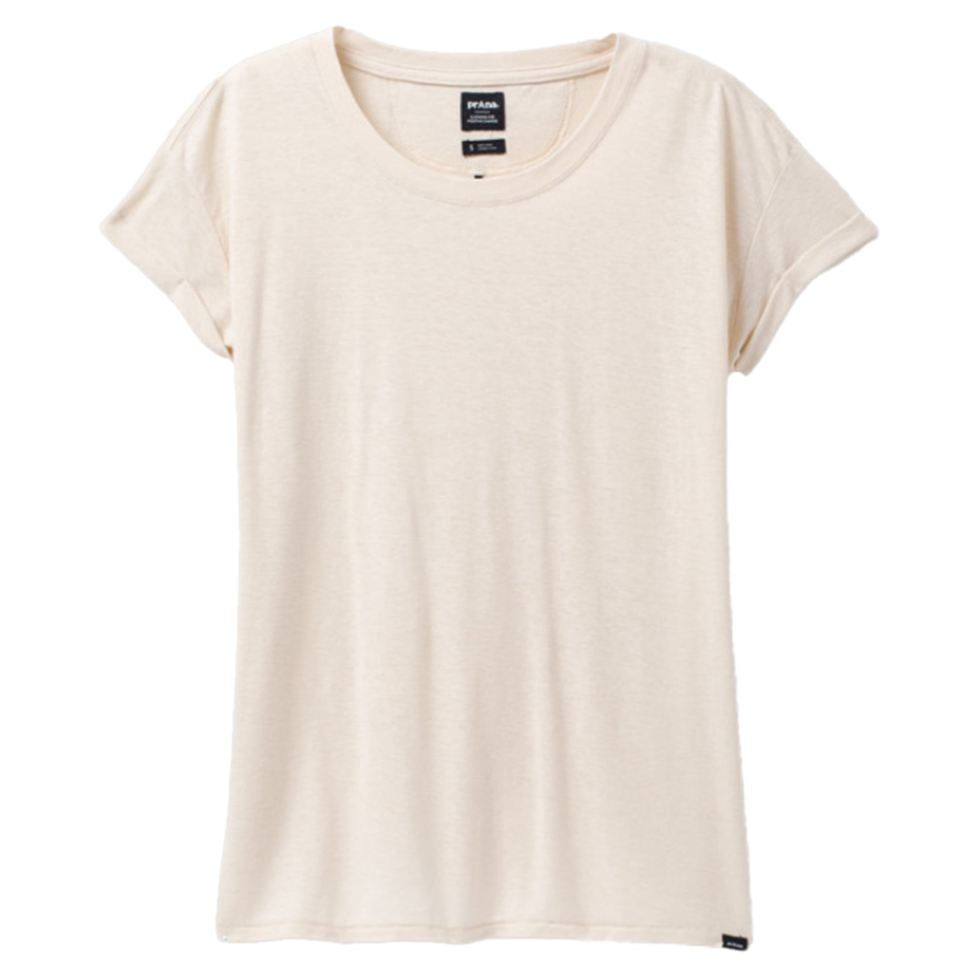 prAna Cozy Up Women's T-Shirt - CANVAS HEATHER - XS