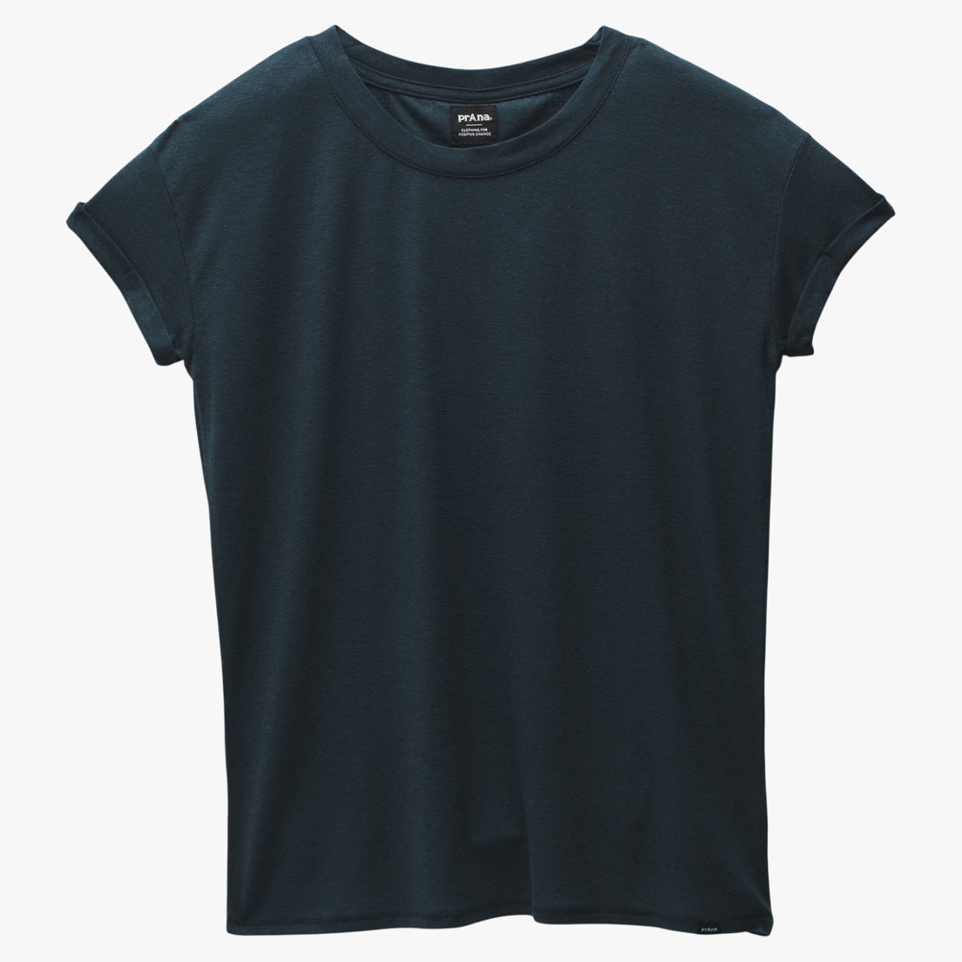 prAna Cozy Up Women's T-Shirt - Stormy Night Heather - XL