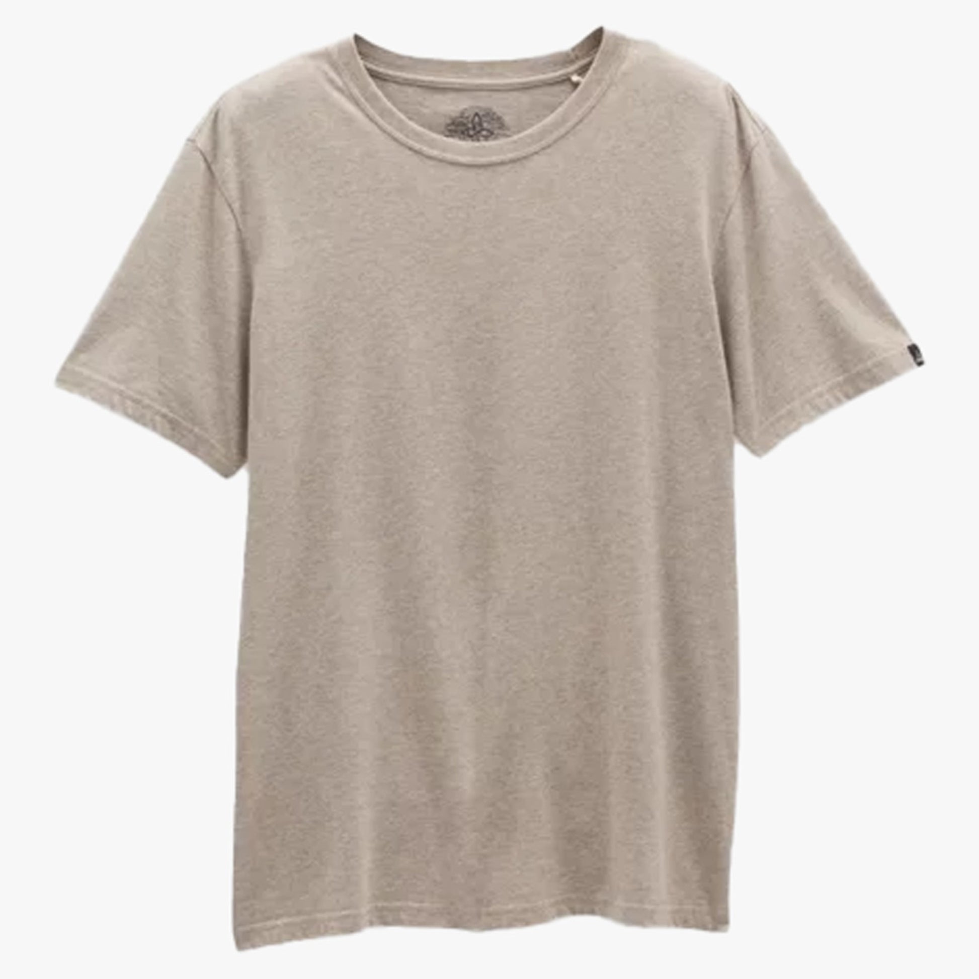 prAna Crew Men's T-Shirt - Dark Khaki Heather - XL