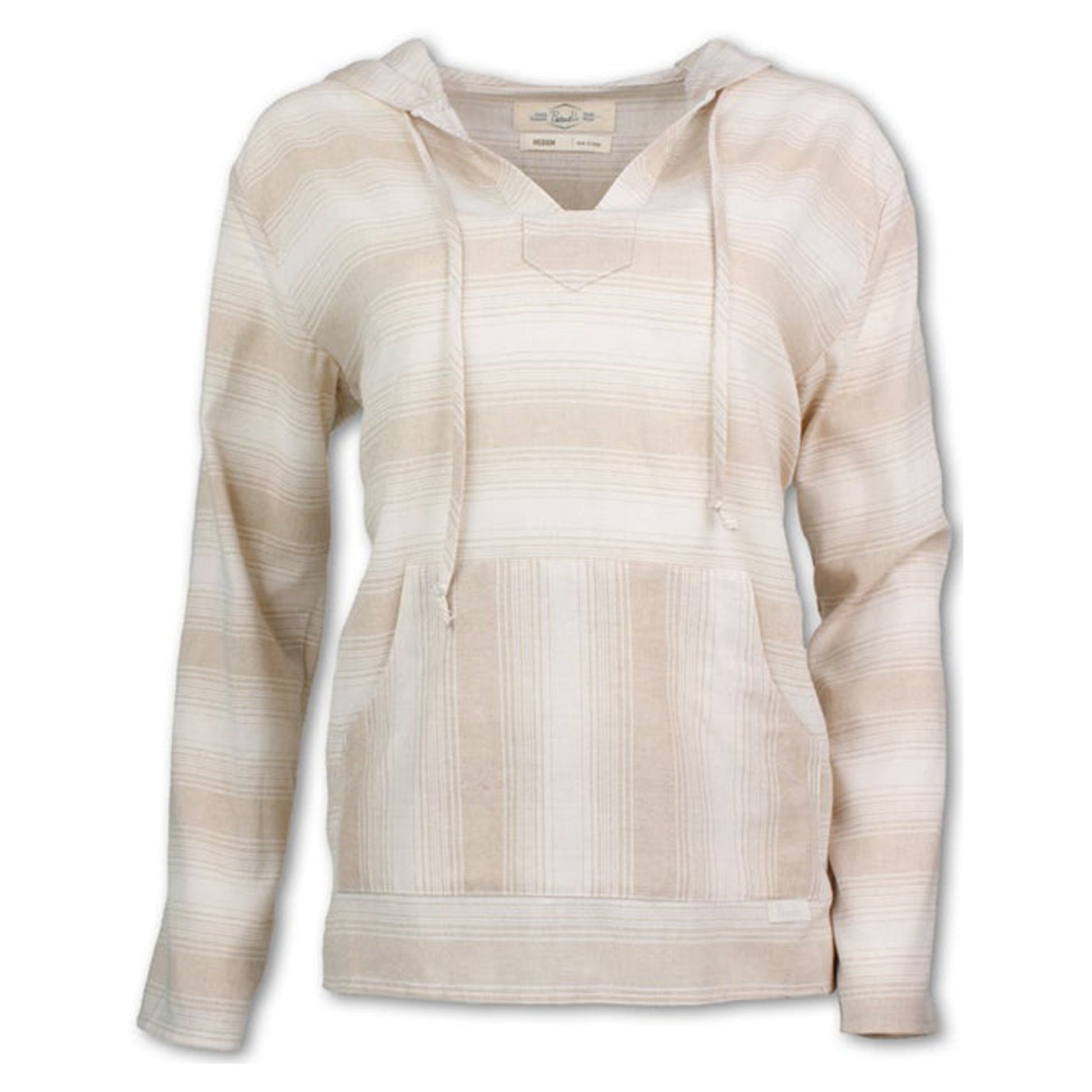 Purnell Striped Women's Pullover - TAN - XL