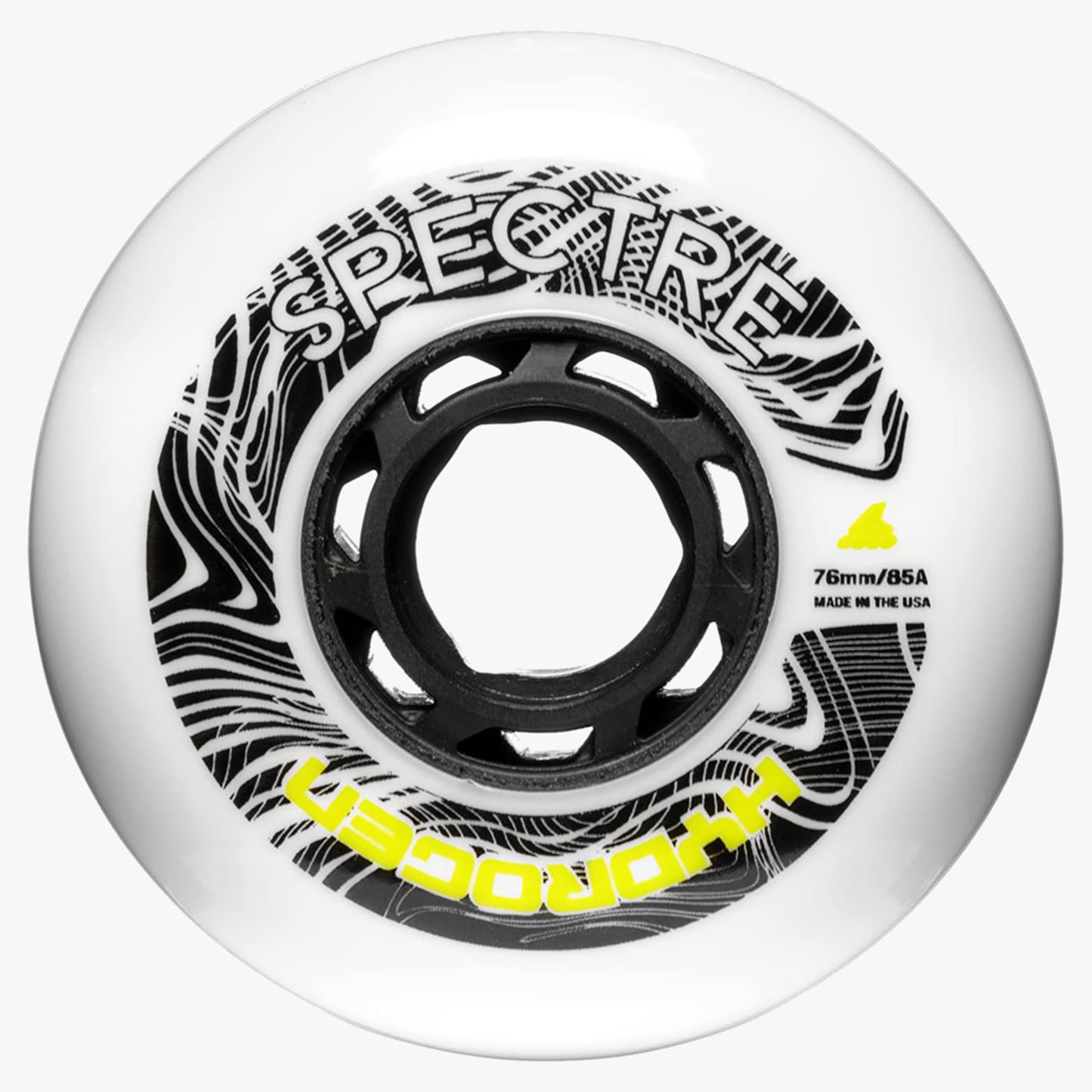 Rollerblade Hydrogen Spectre 76mm 85A Wheels 4pack - WHITE