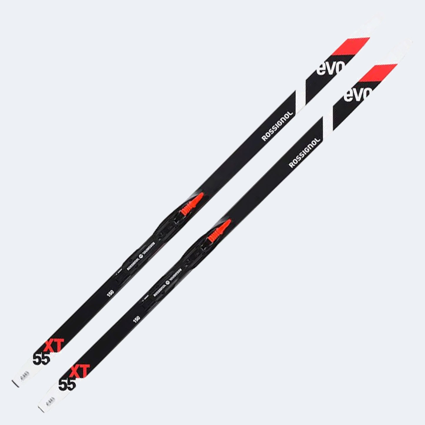 Rossignol Evo Act 55 Jr Ar Cross Country Skis W/ Step In Jr Bindings