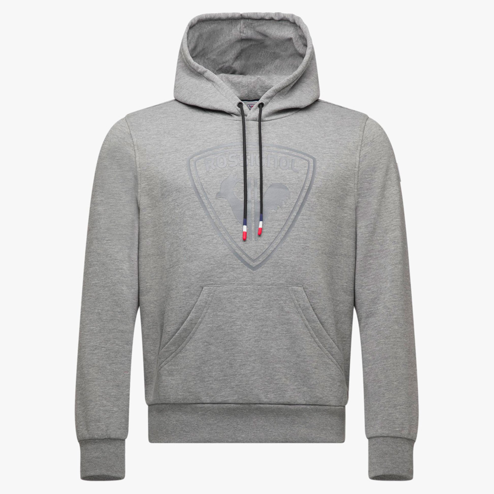 Rossignol Logo Hooded Men's Sweatshirt - Heather Grey - XL