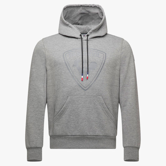 Rossignol Logo Hooded Men's Sweatshirt - Heather Grey - XL