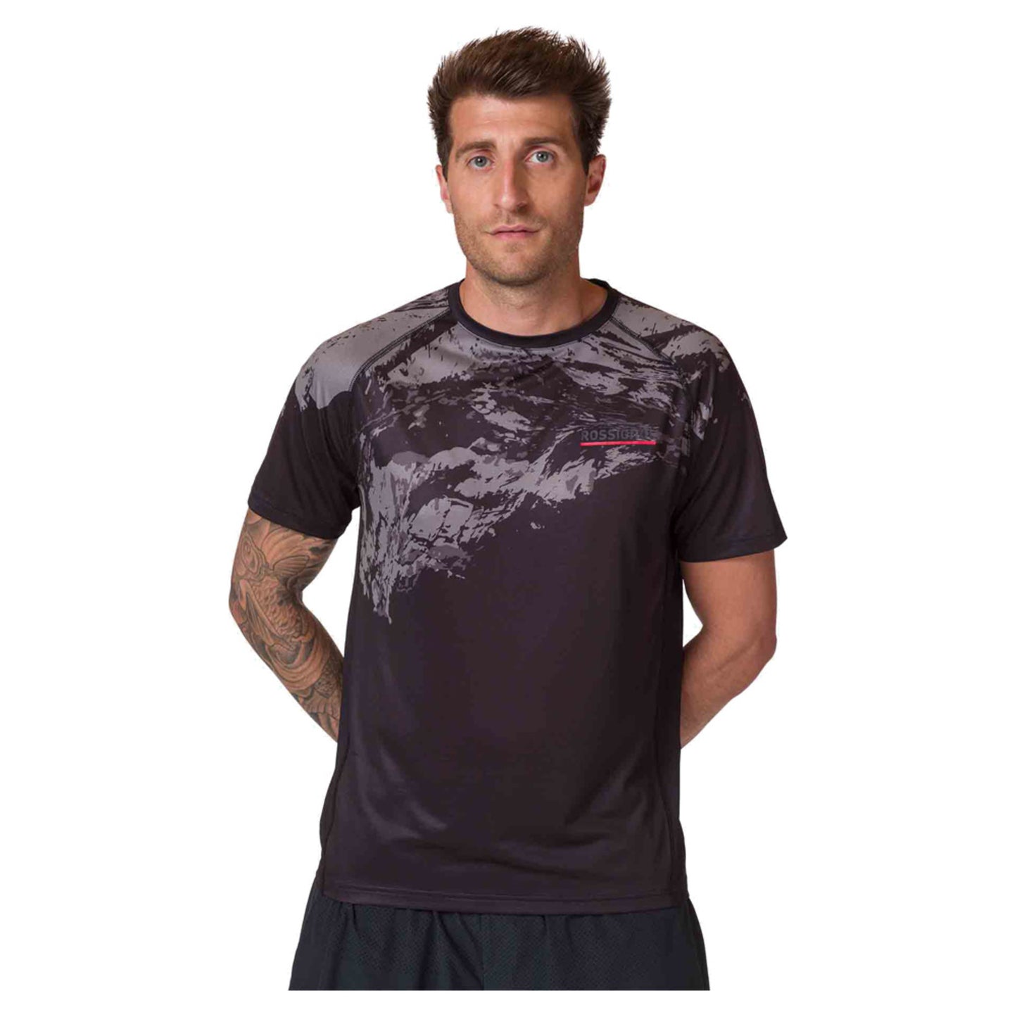 Rossignol SKPR Men's Light Tee - BLACK - XL