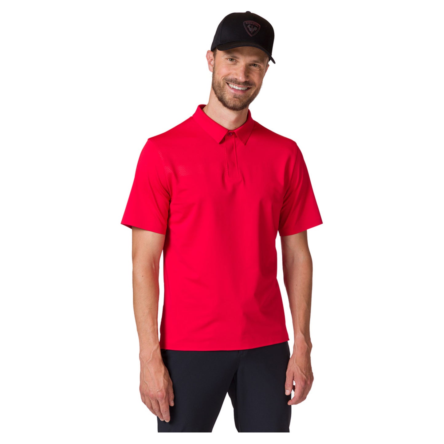 Rossignol SKPR Men's Tech Polo - SPORTS RED - XXL