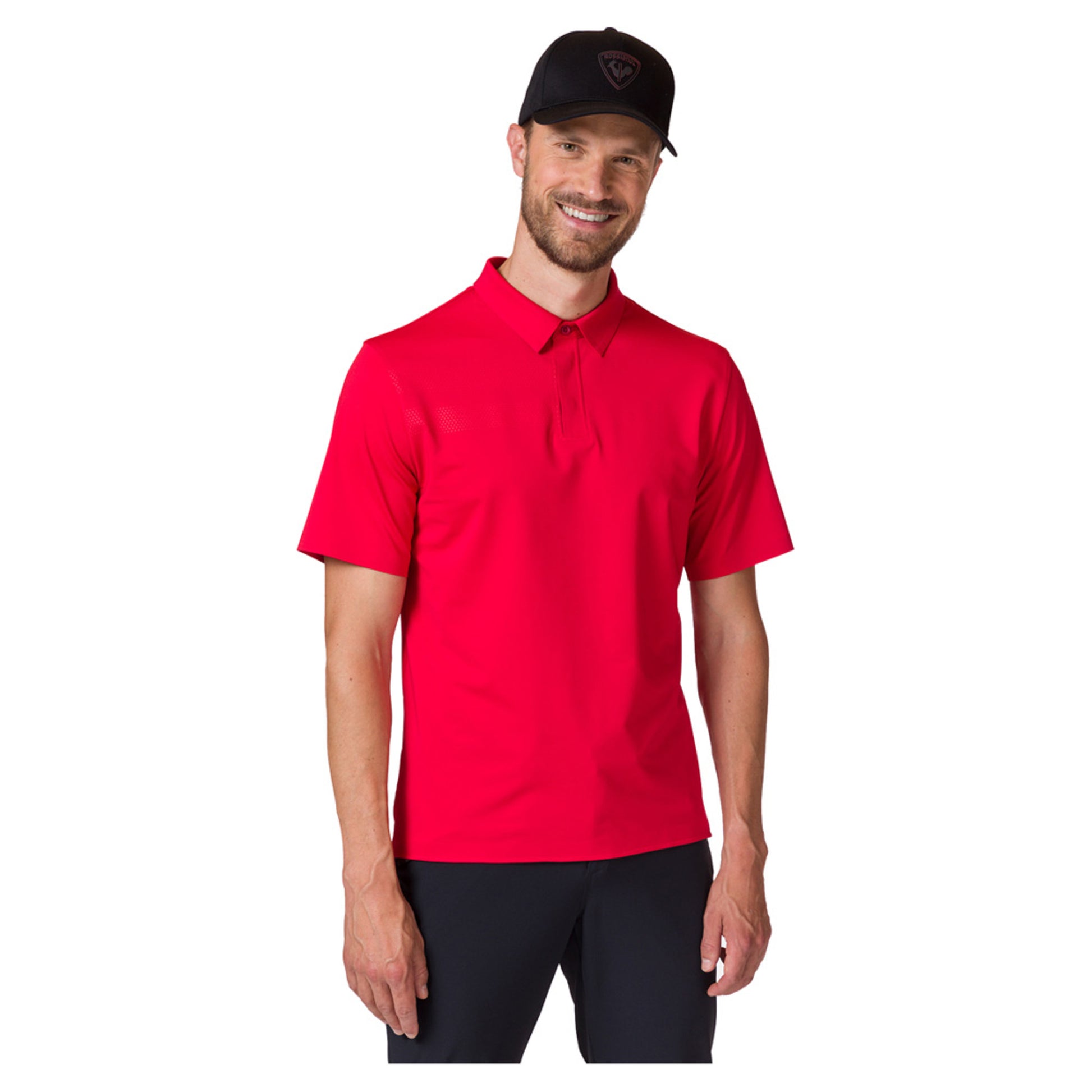 Rossignol SKPR Men's Tech Polo - SPORTS RED - XXL