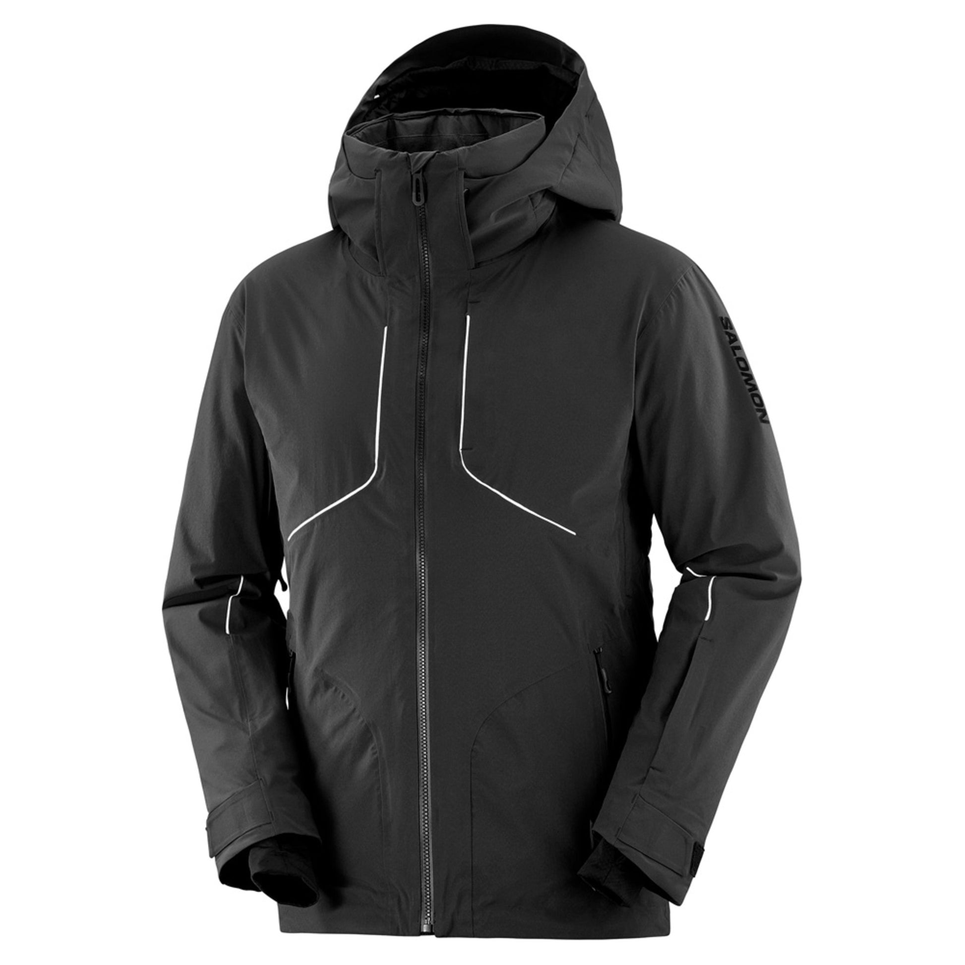 Salomon Brilliant Men's Jacket - DEEP BLACK_WHIT - XXL