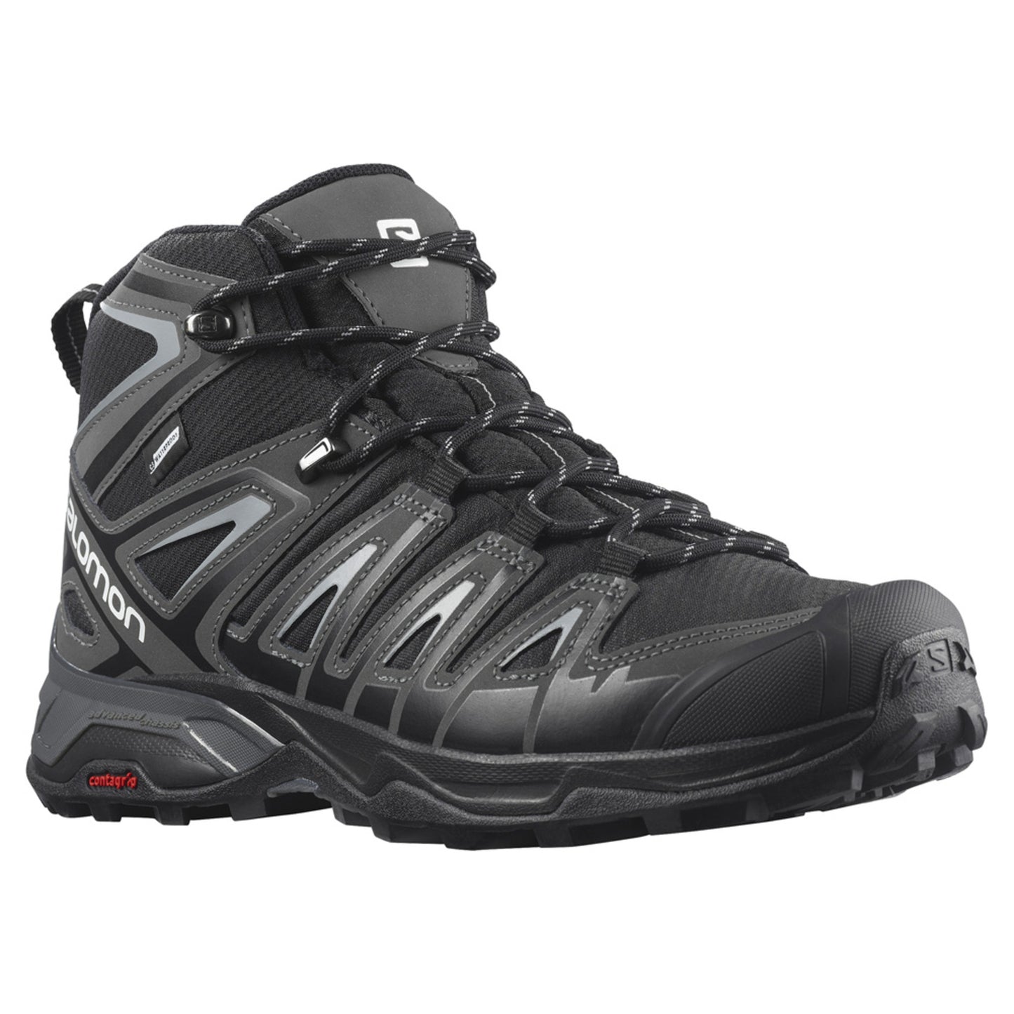 Salomon X Ultra Pioneer Mid CSWP Men's Shoes - BLACK - 9.5