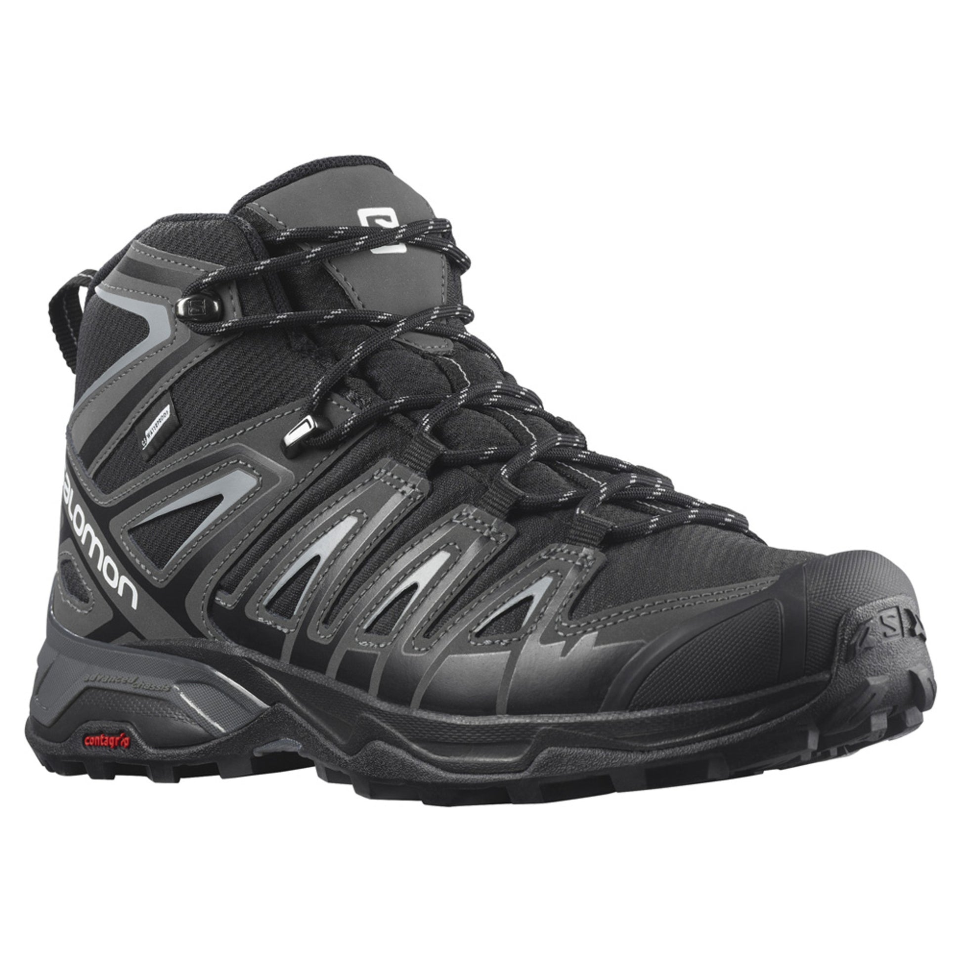 Salomon X Ultra Pioneer Mid CSWP Men's Shoes - BLACK - 9.5