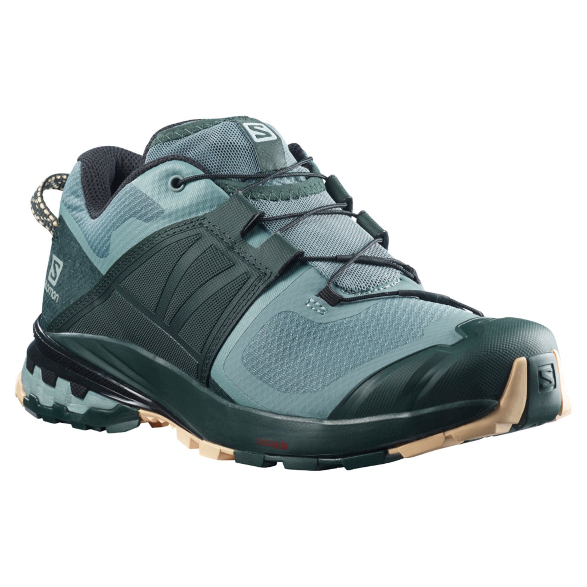 Salomon XA Wild Women's Trail Running Shoe - TROOPER GREEN G - 7.5
