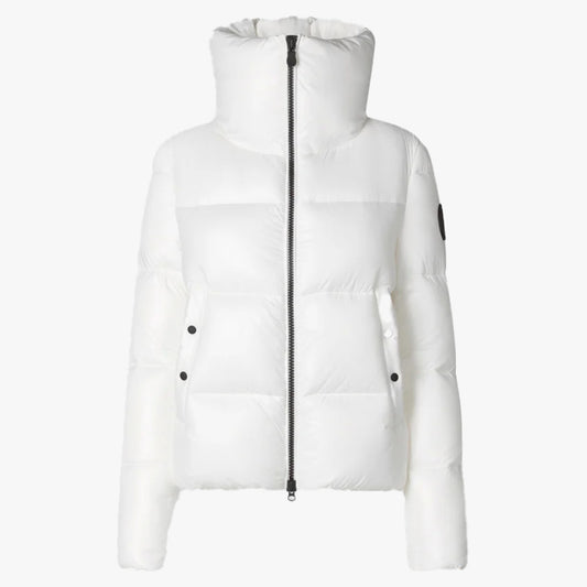 Save The Duck Isla Puffer Women's Jacket - Off White - 4