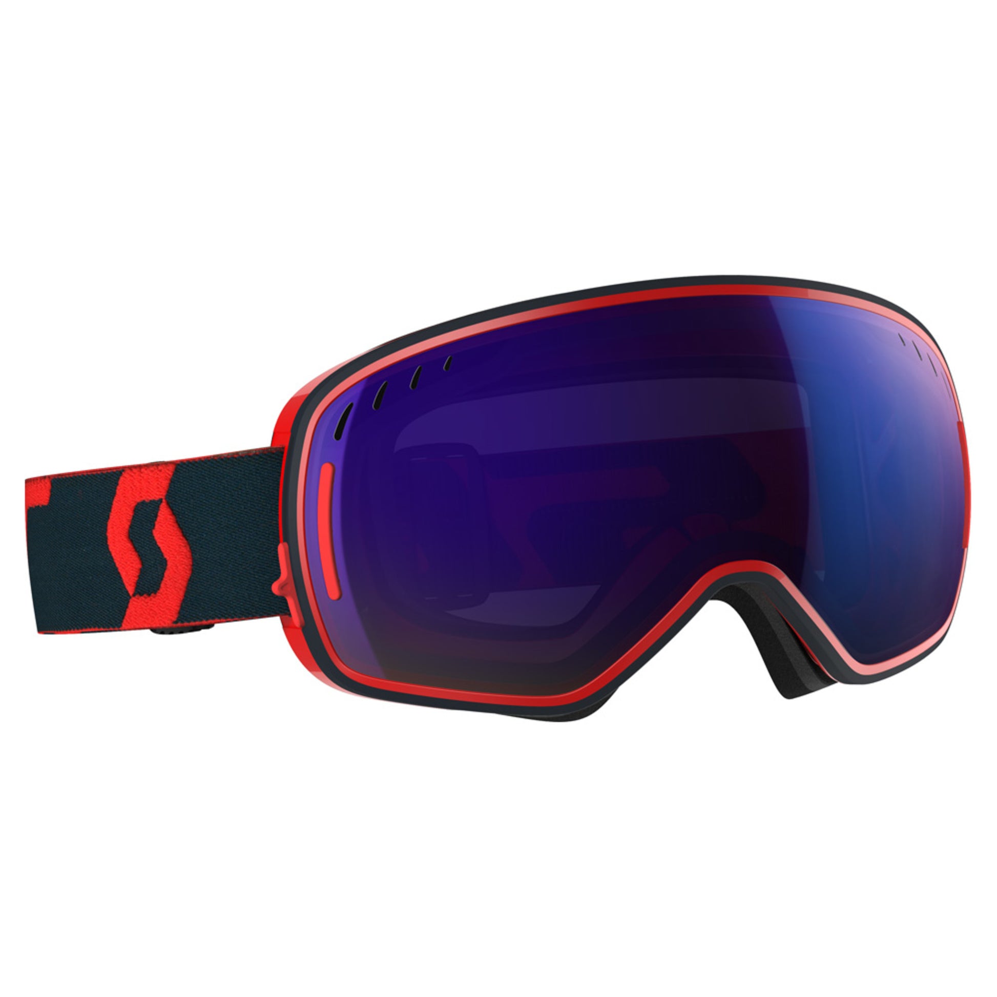 Scott LCG Goggles - RED BLUE - BLUE CHROME