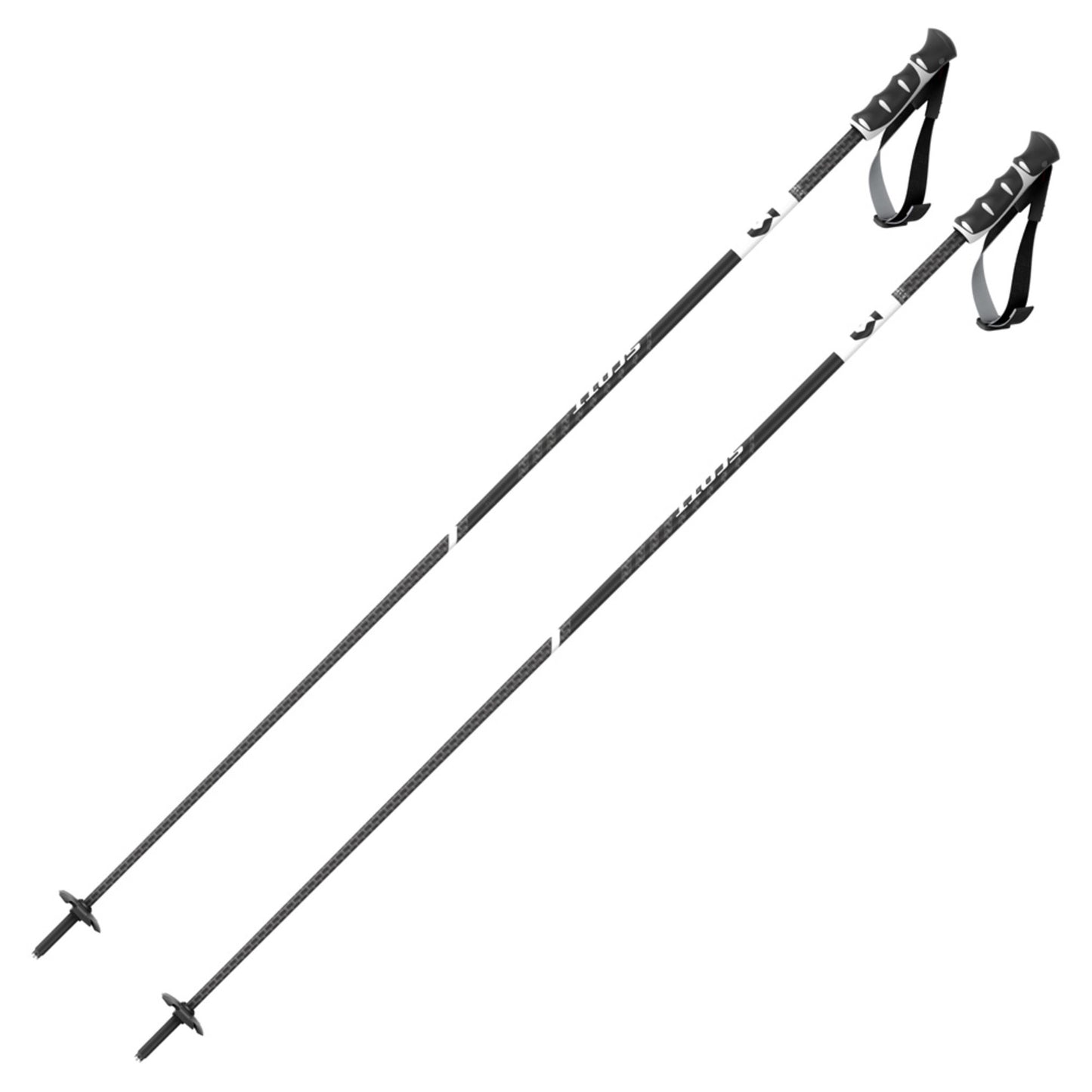 Scott Pro Taper SRS Ski Poles - BLACK - 54" / 135CM