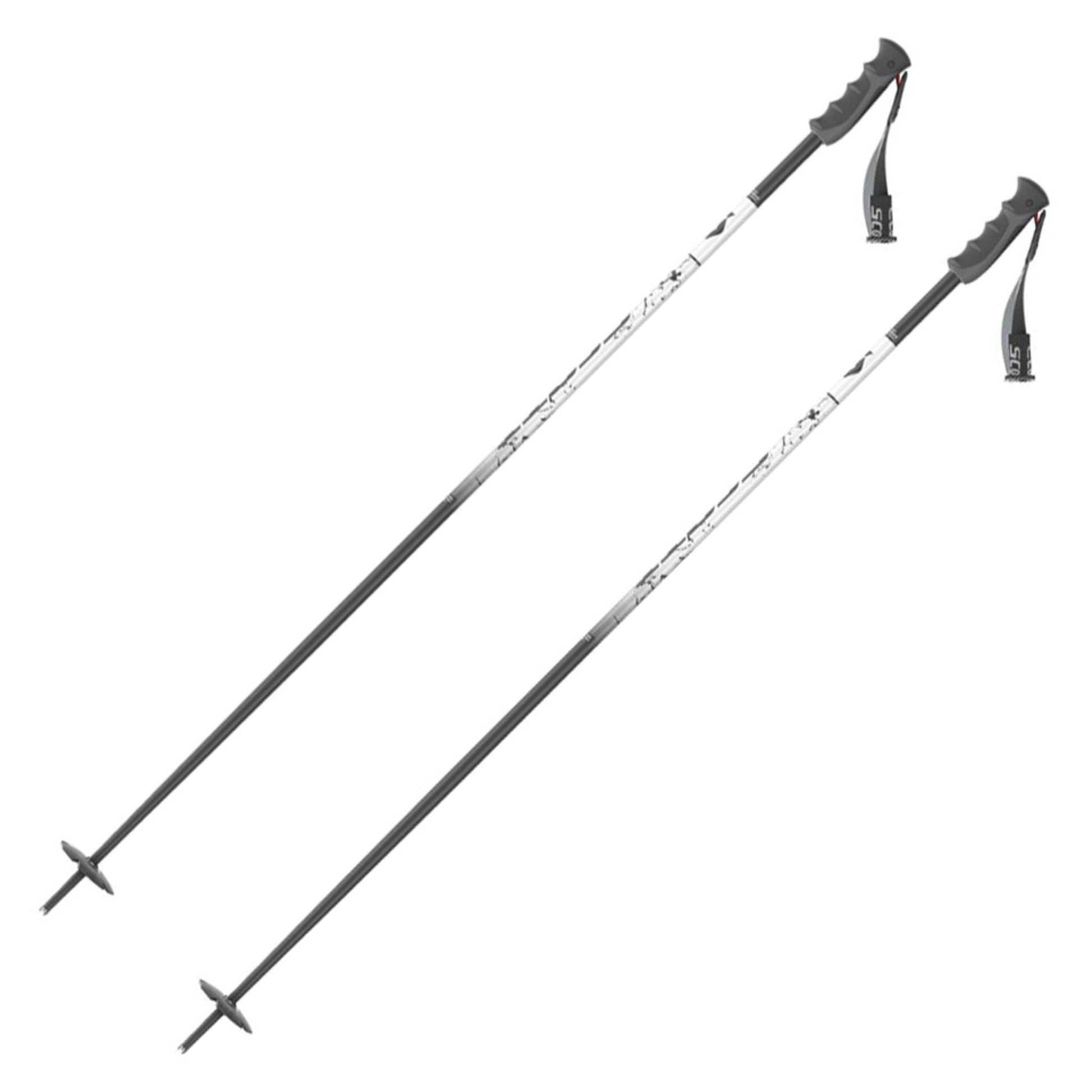 Scott Scrapper SRS Ski Poles - BLACK - 54" / 135CM