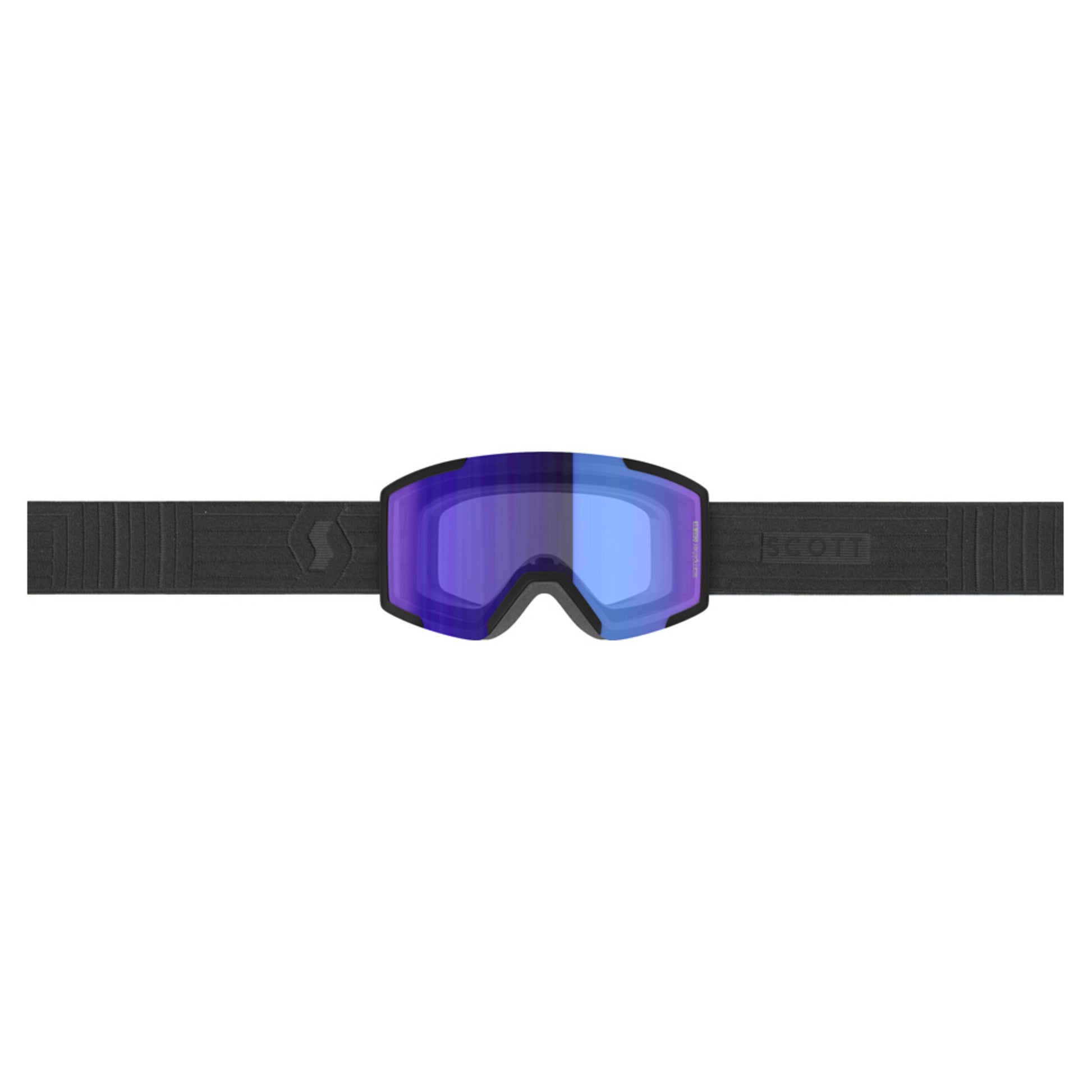 Scott Shield Goggle - MINERAL BLACK - ILLUMINATOR BLU