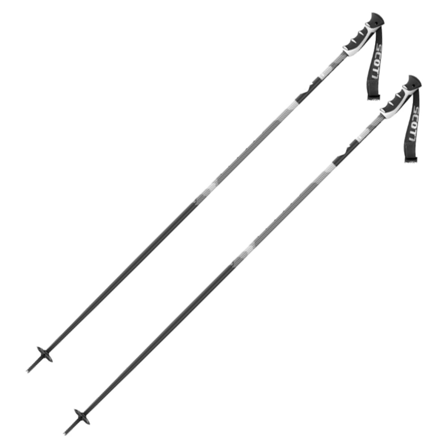 Scott Slight Re-entry Ski Poles - BLACK - 54" / 135CM