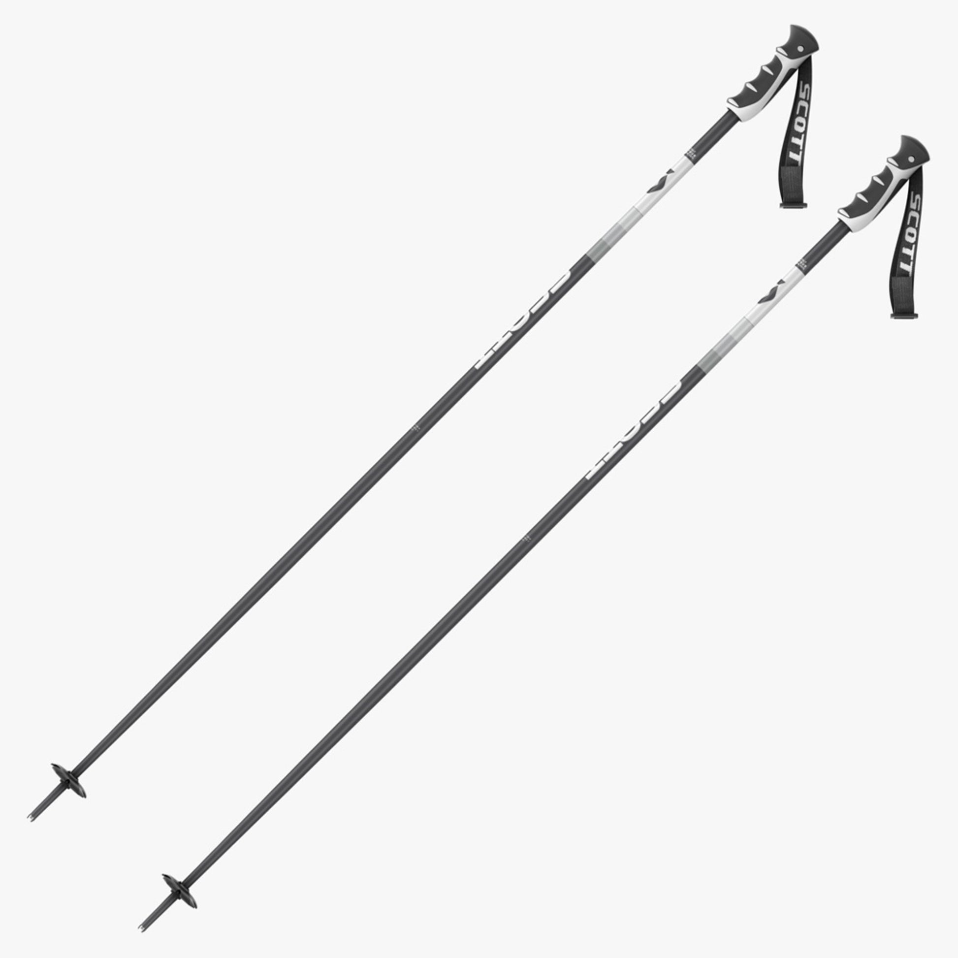 Scott Sun Valley Ski Pole - Black - 54" / 135CM