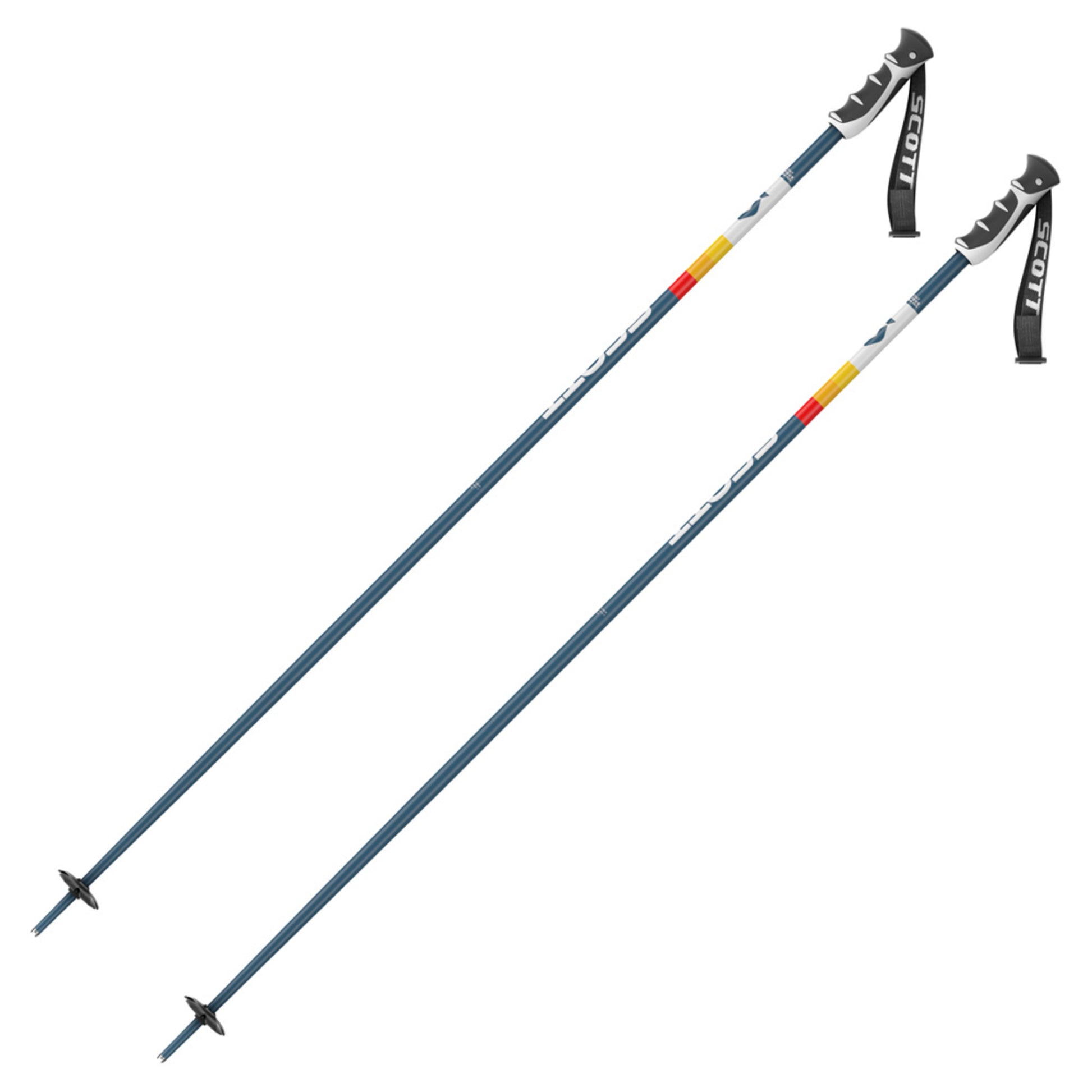 Scott Sun Valley Ski Pole - RETRO BLUE_RED - 54" / 135CM