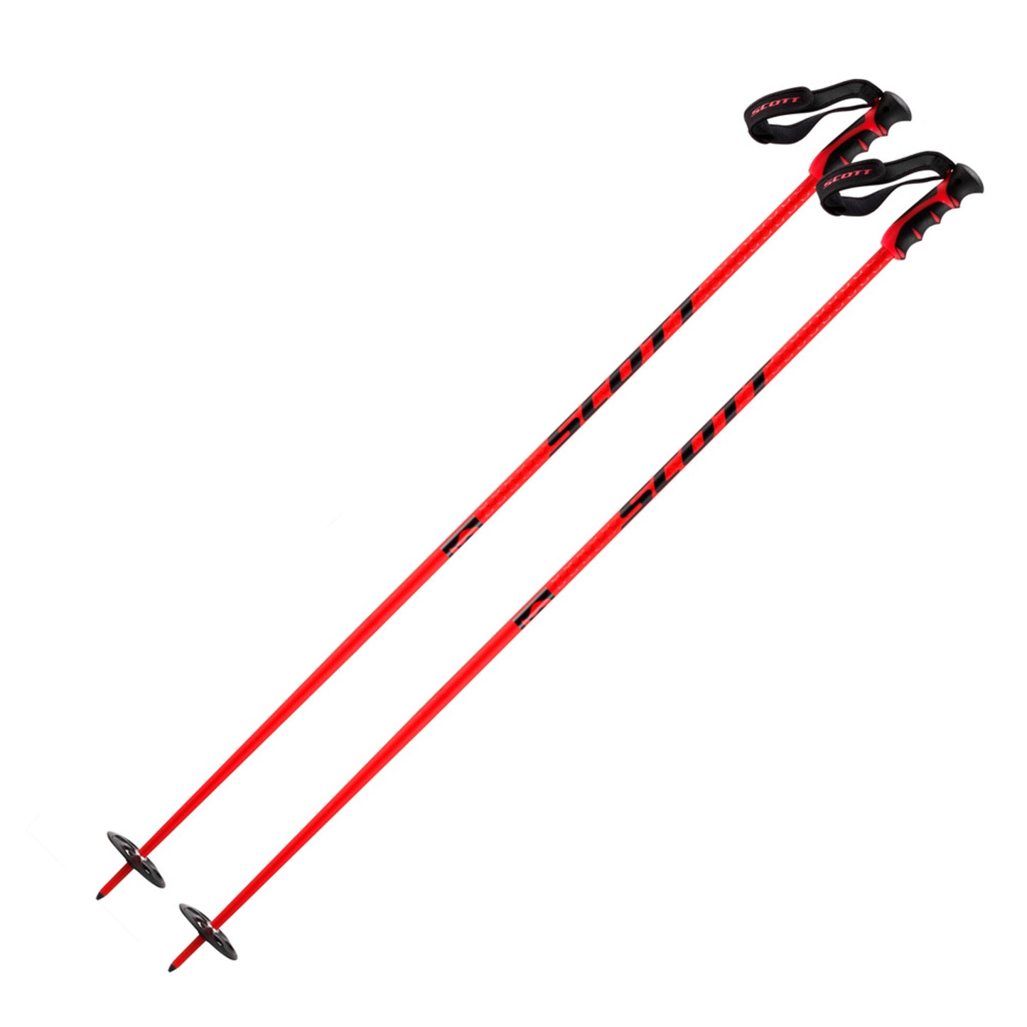 Scott Team Issue Ski Poles - 2017 - RED - 54 IN