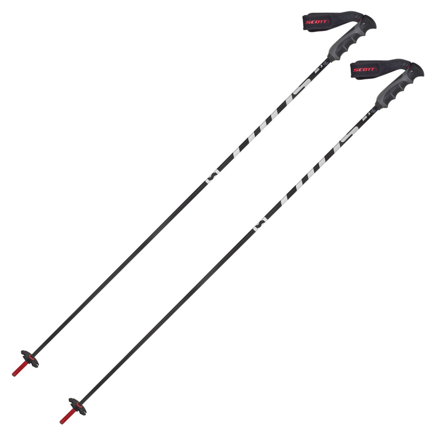 Scott Zeo 13 Ski Poles - BLACK - 54 IN