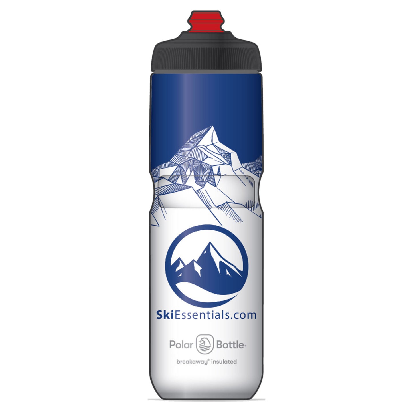 Ski Essentials Breakaway Cap 20oz Water Bottle - SUMMIT