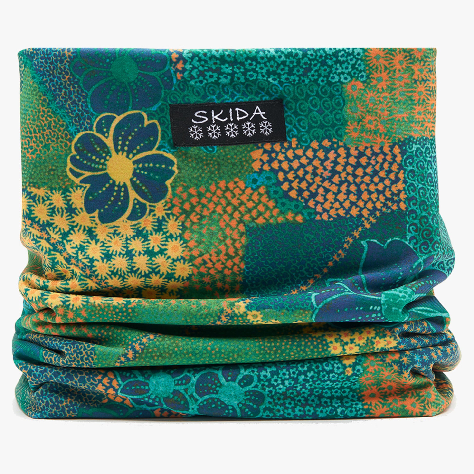 Skida Alpine Fleece-Lined Women's Neckwarmer - Field of Dreams