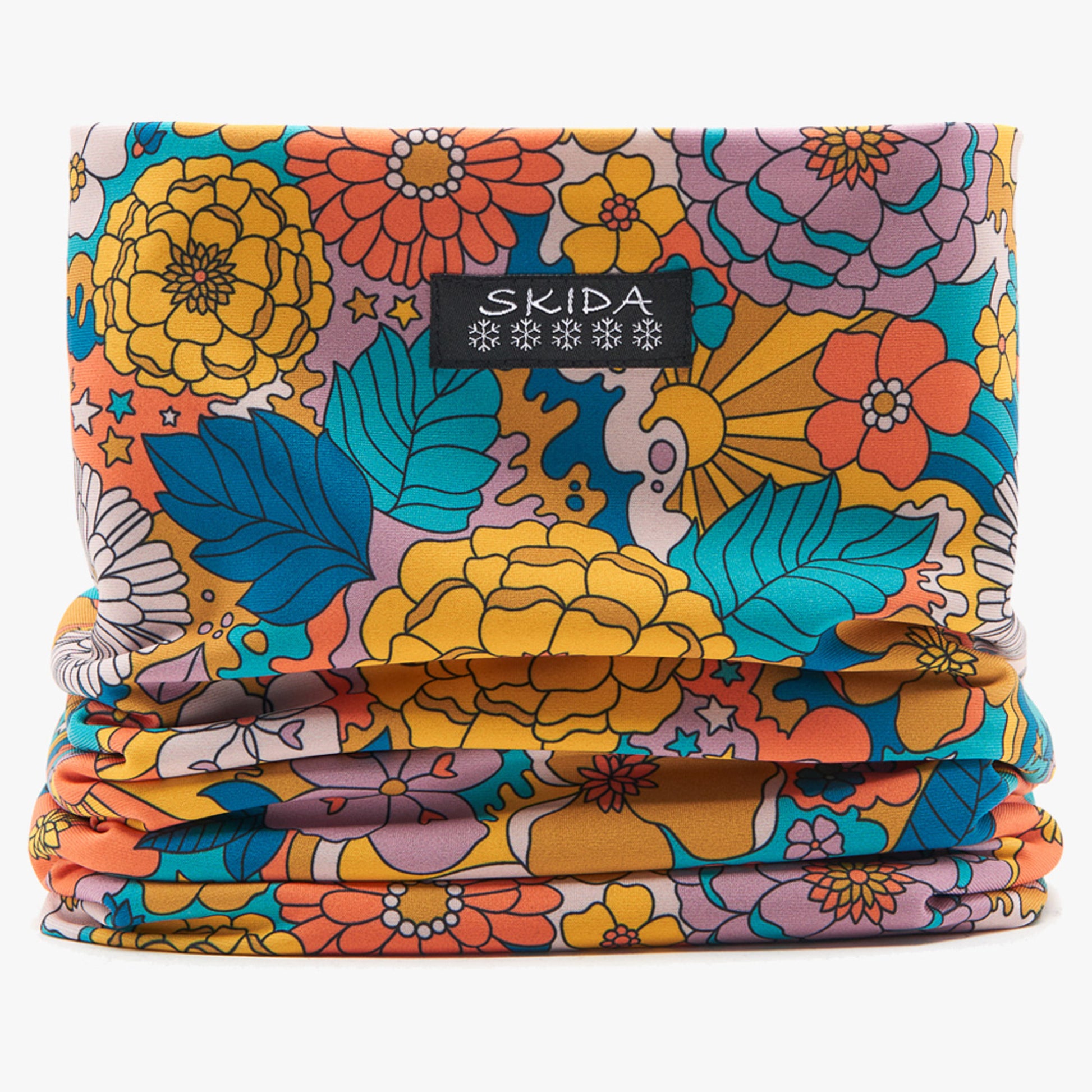 Skida Alpine Fleece-Lined Women's Neckwarmer - Golden Girl