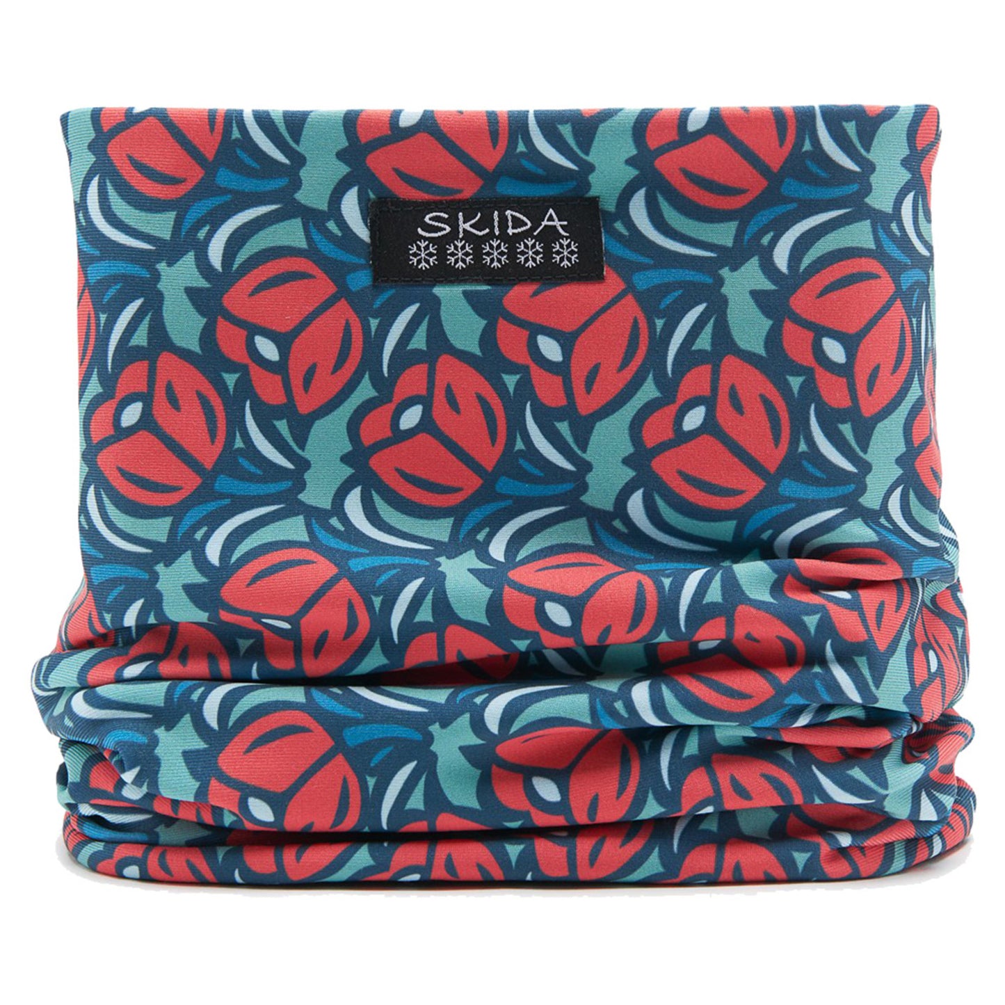 Skida Women's Alpine Neckwarmer - MINT TULIP