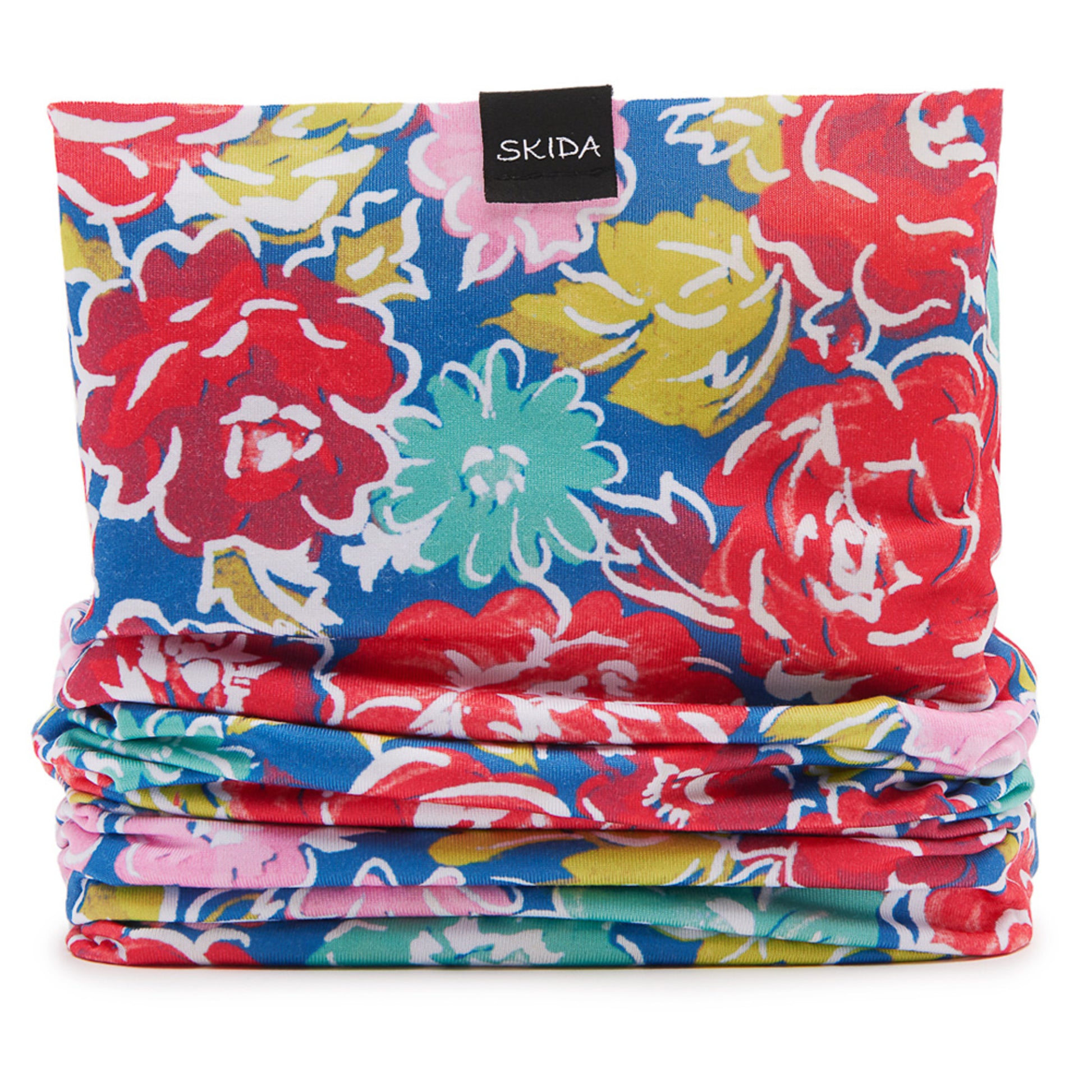 Skida Women's Tour Neckwarmer - FLORAL ZEST
