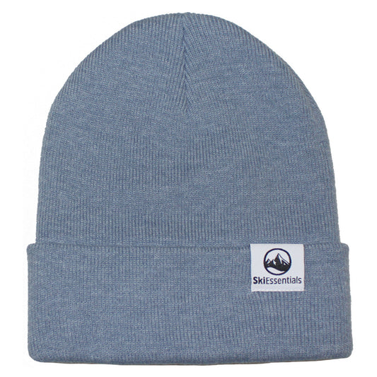 SkiEssentials Winter Beanie Hat - SLATE BLUE