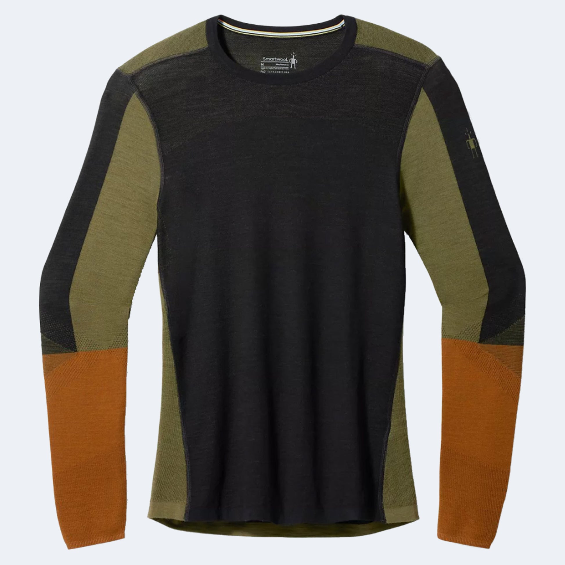 Smartwool Intraknit Thermal Merino Base Layer Men's Colorblock Crew