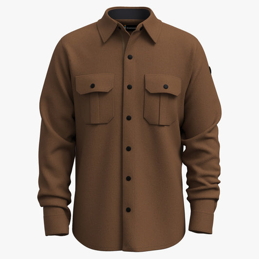 Smartwool Men's Anchor Line Shirt Jacket - Whiskey - XXL