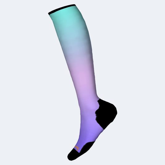 Smartwool Ski Targeted Cushion Ombre Print OTC Women's Socks