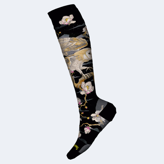 Smartwool Ski Zero Cushion Nightwatcher Print OTC Women's Socks