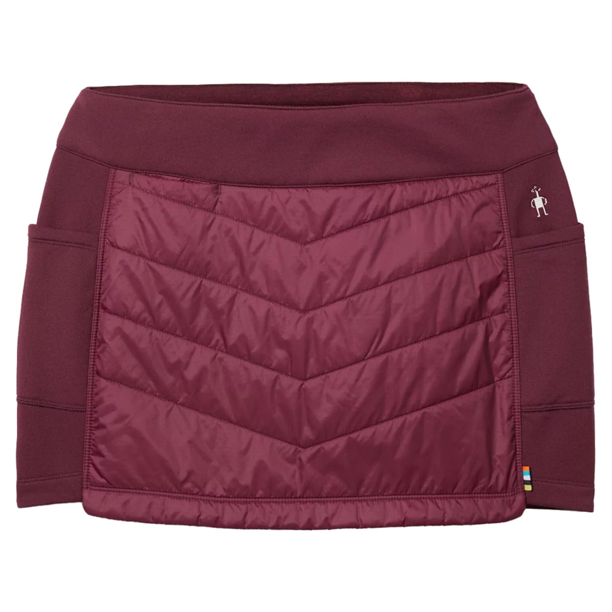 Smartwool Smartloft Pull On Skirt - BLACK CHERRY - XS