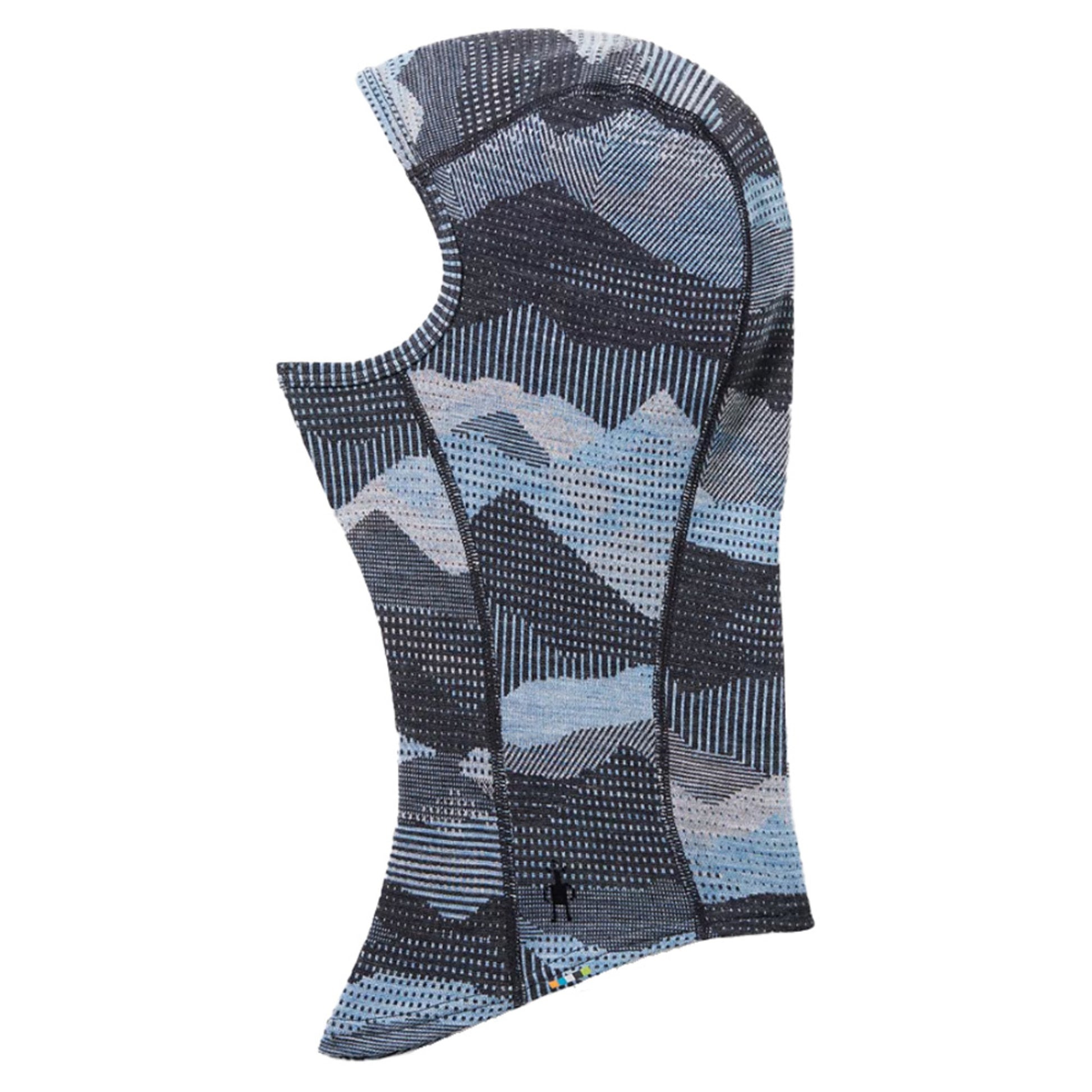 Smartwool Thermal Merino Pattern Balaclava - MIST BLUE MOUNT