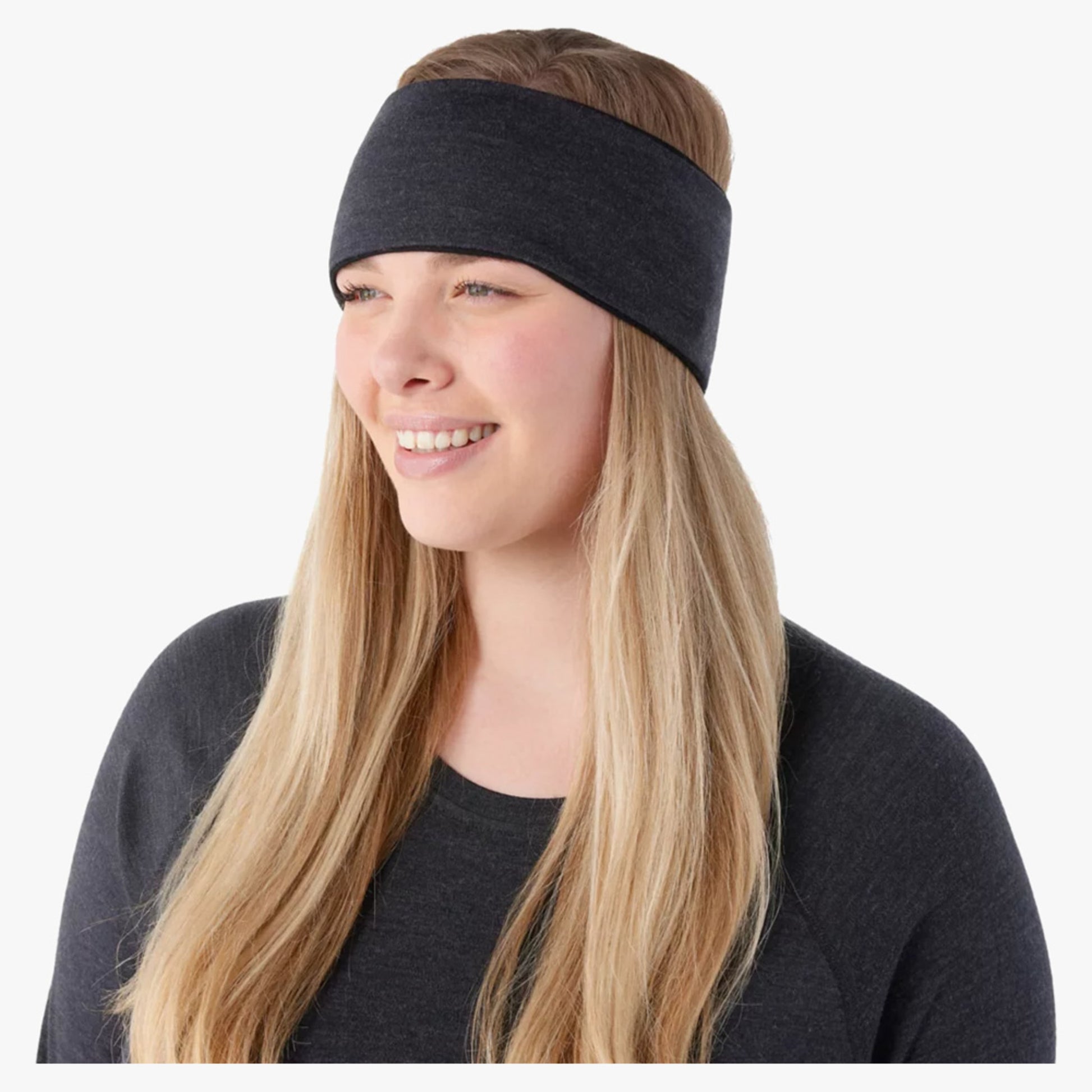 Smartwool Thermal Merino Reversible Headband - Currant Heather