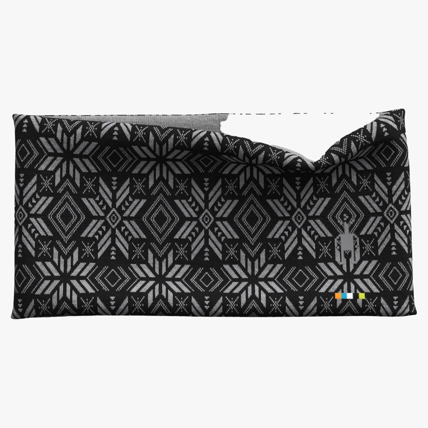 Smartwool Thermal Merino Reversible Headband - Black Digi Snow