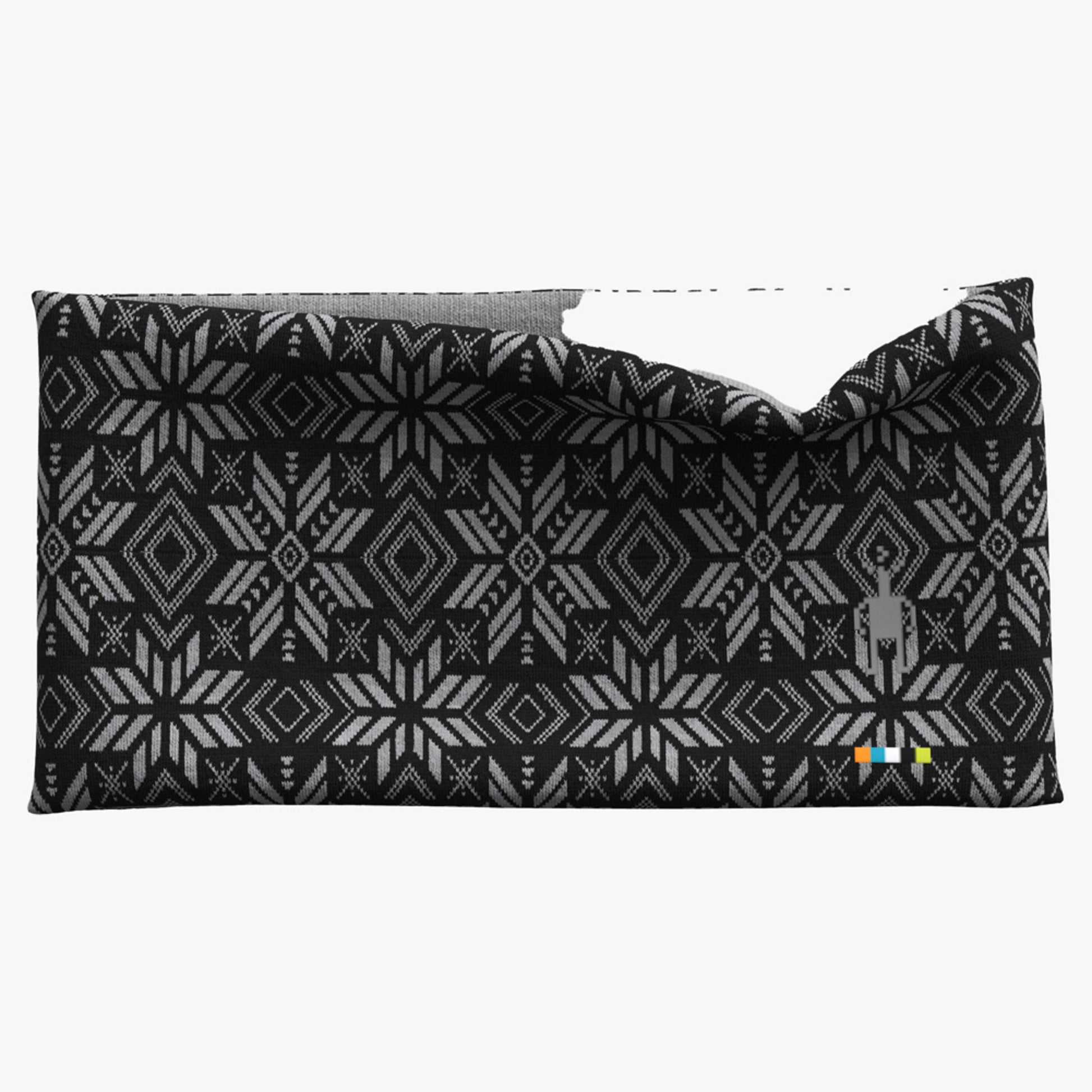 Smartwool Thermal Merino Reversible Headband - Black Digi Snow